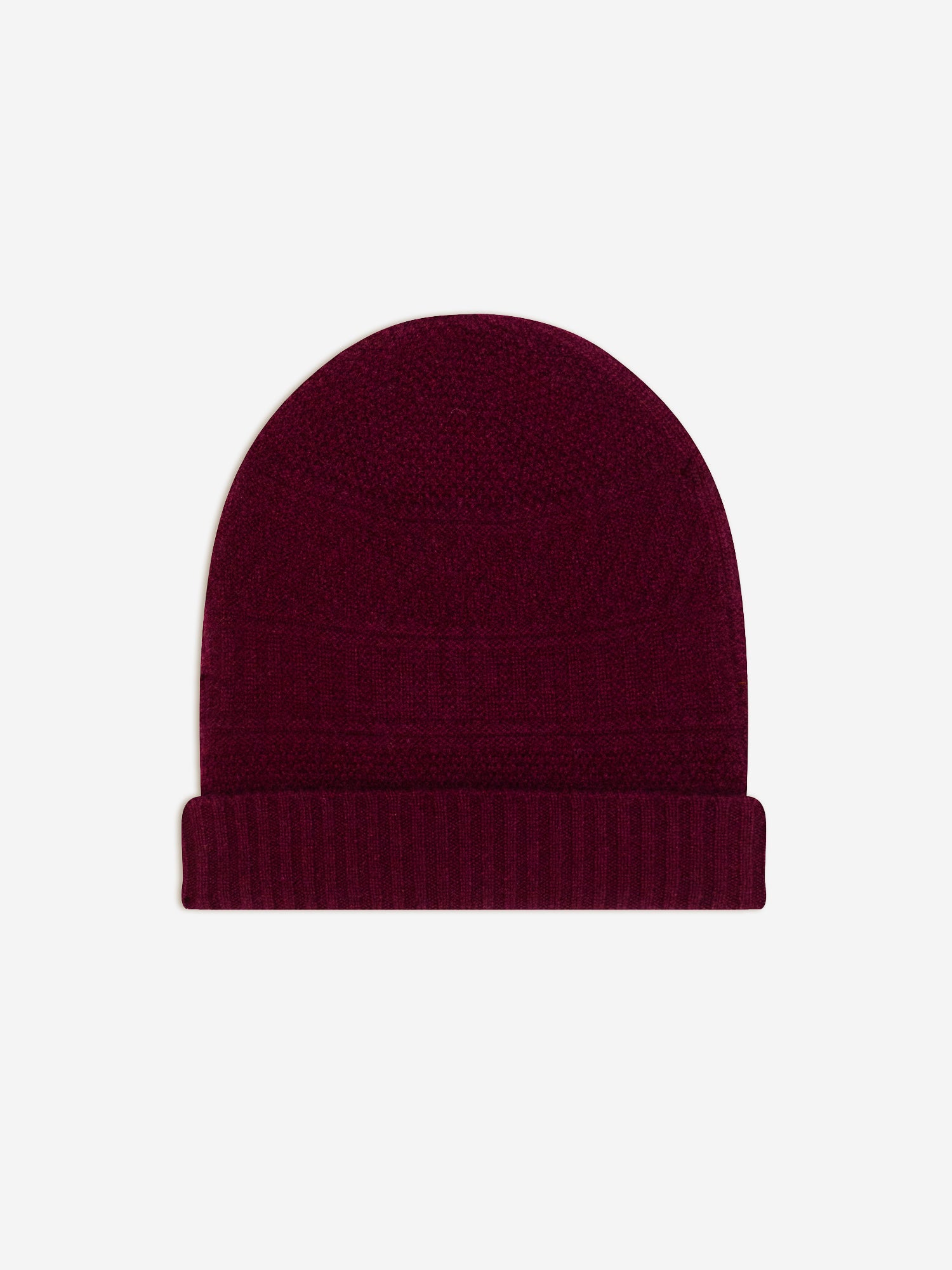 EMBER bonnet 4 fils bordeaux