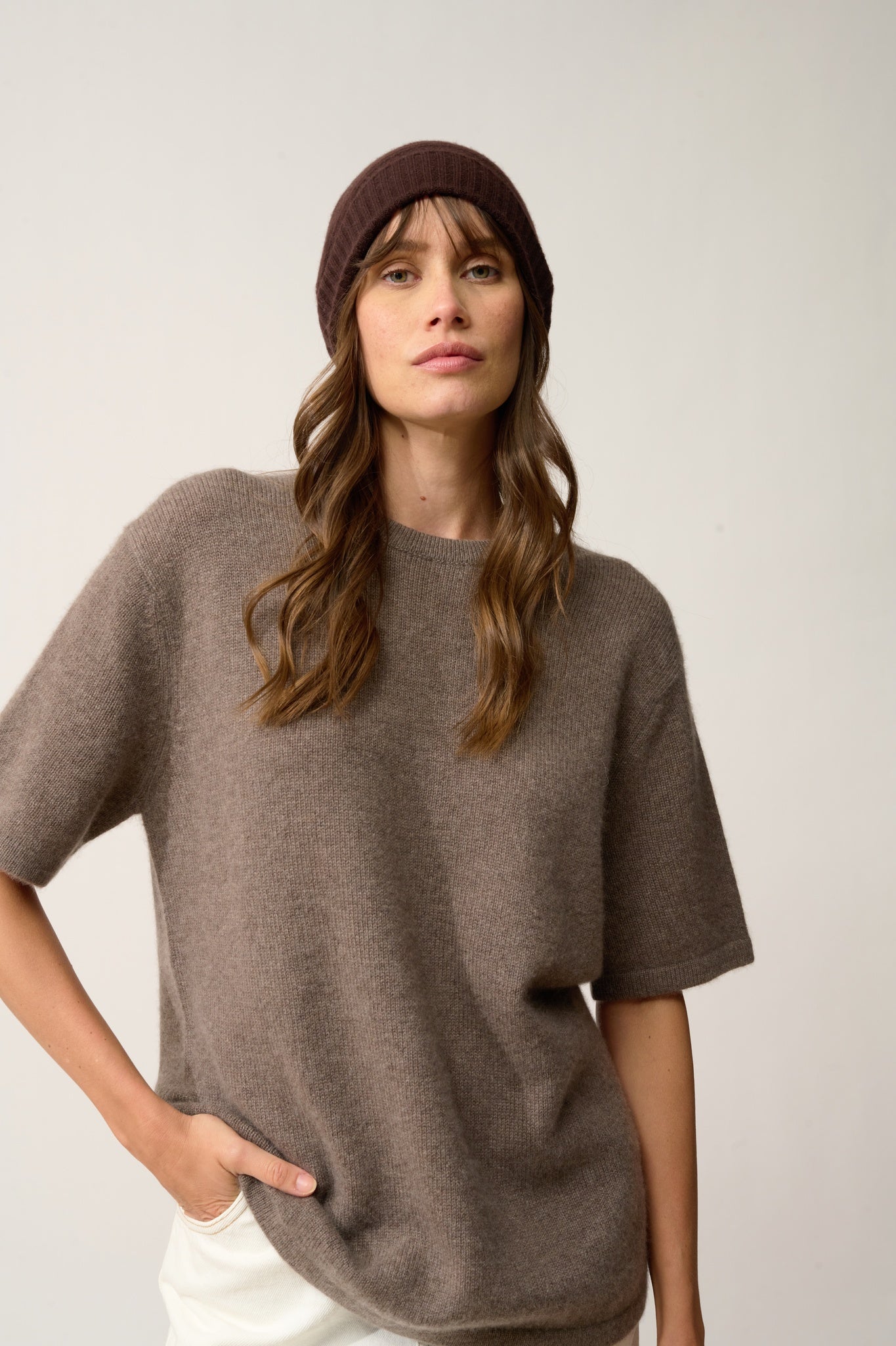 EMBER bonnet 4 fils choco