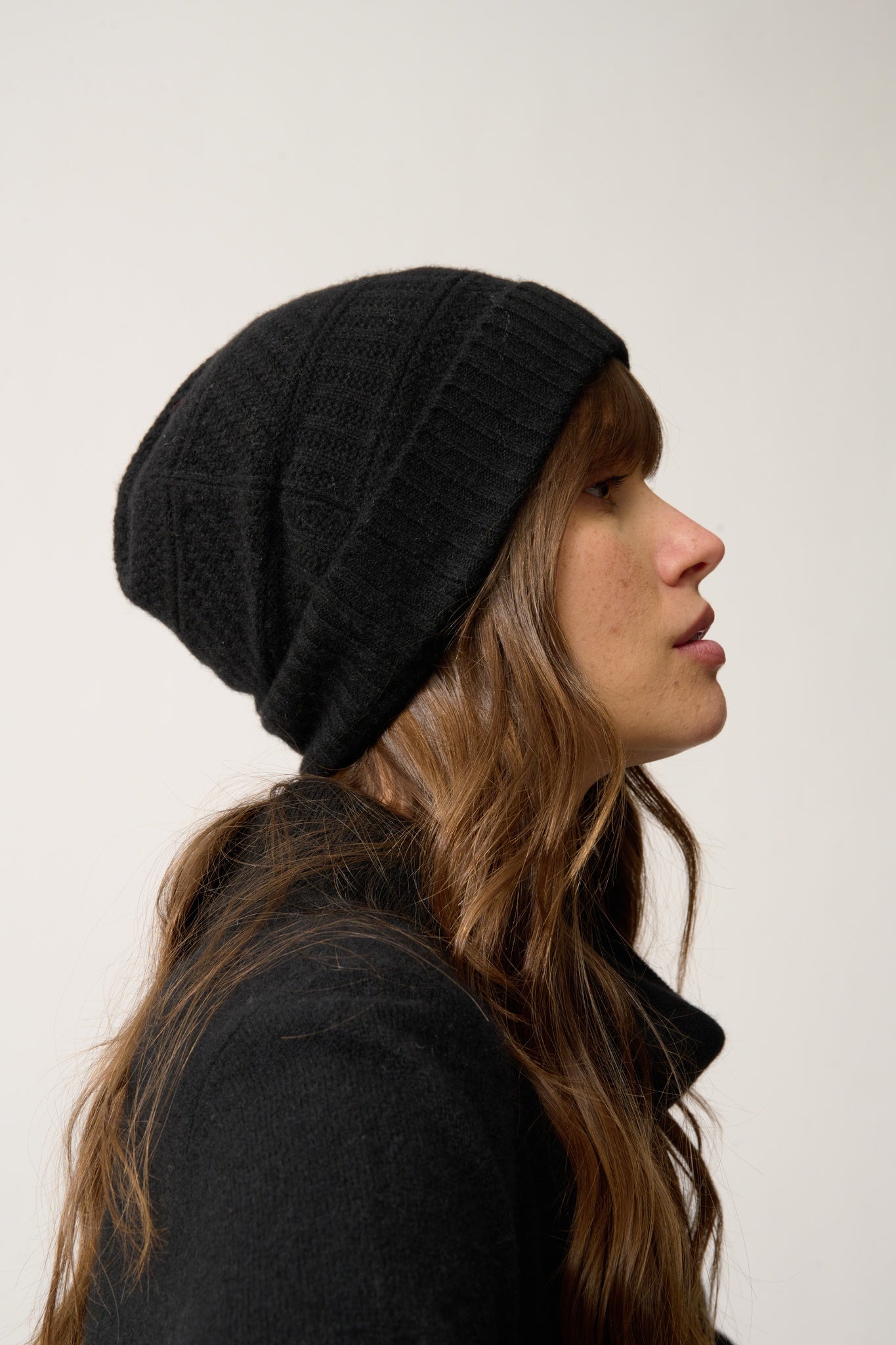 EMBER bonnet 4 fils noir