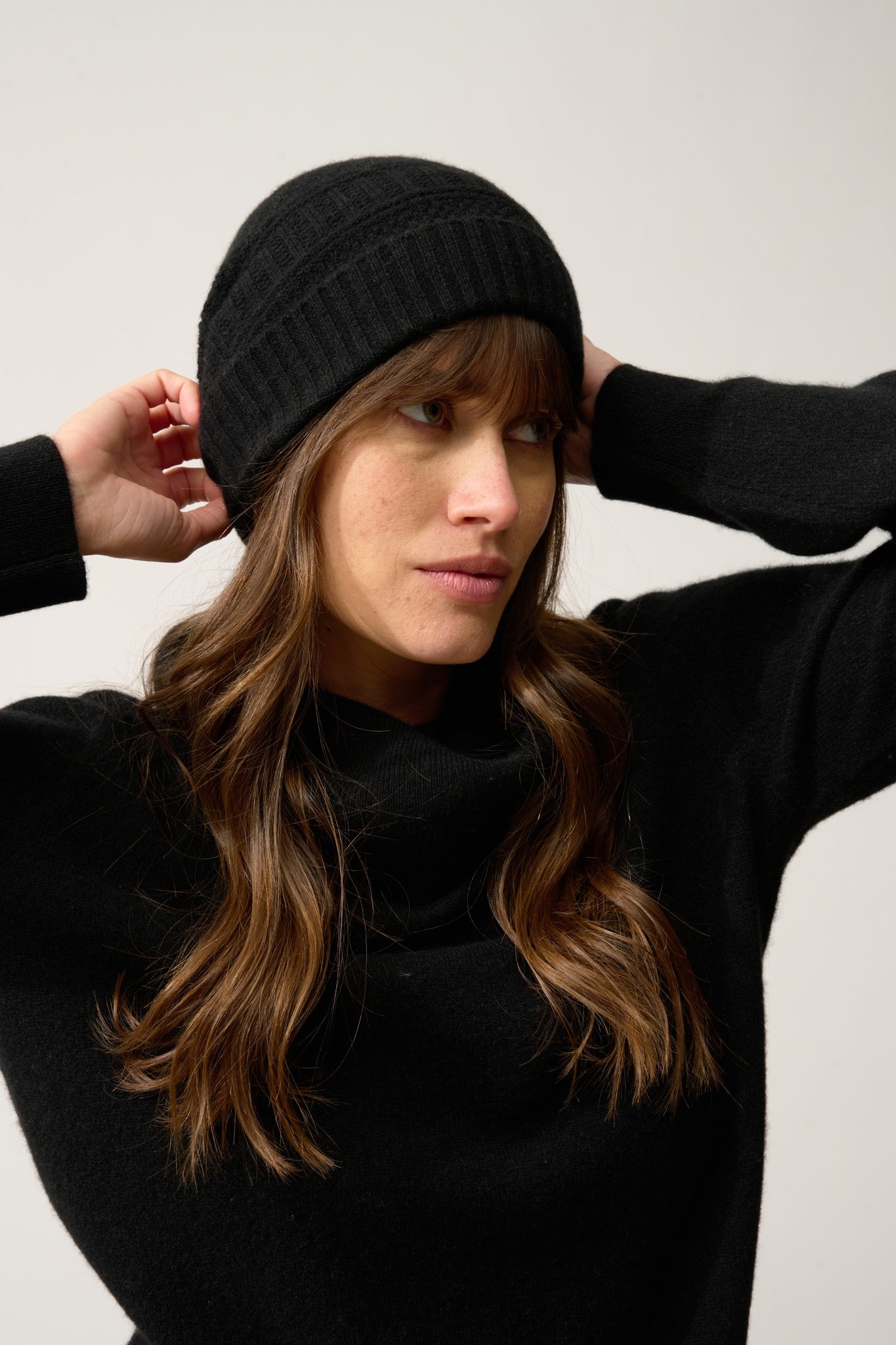 EMBER bonnet 4 fils noir