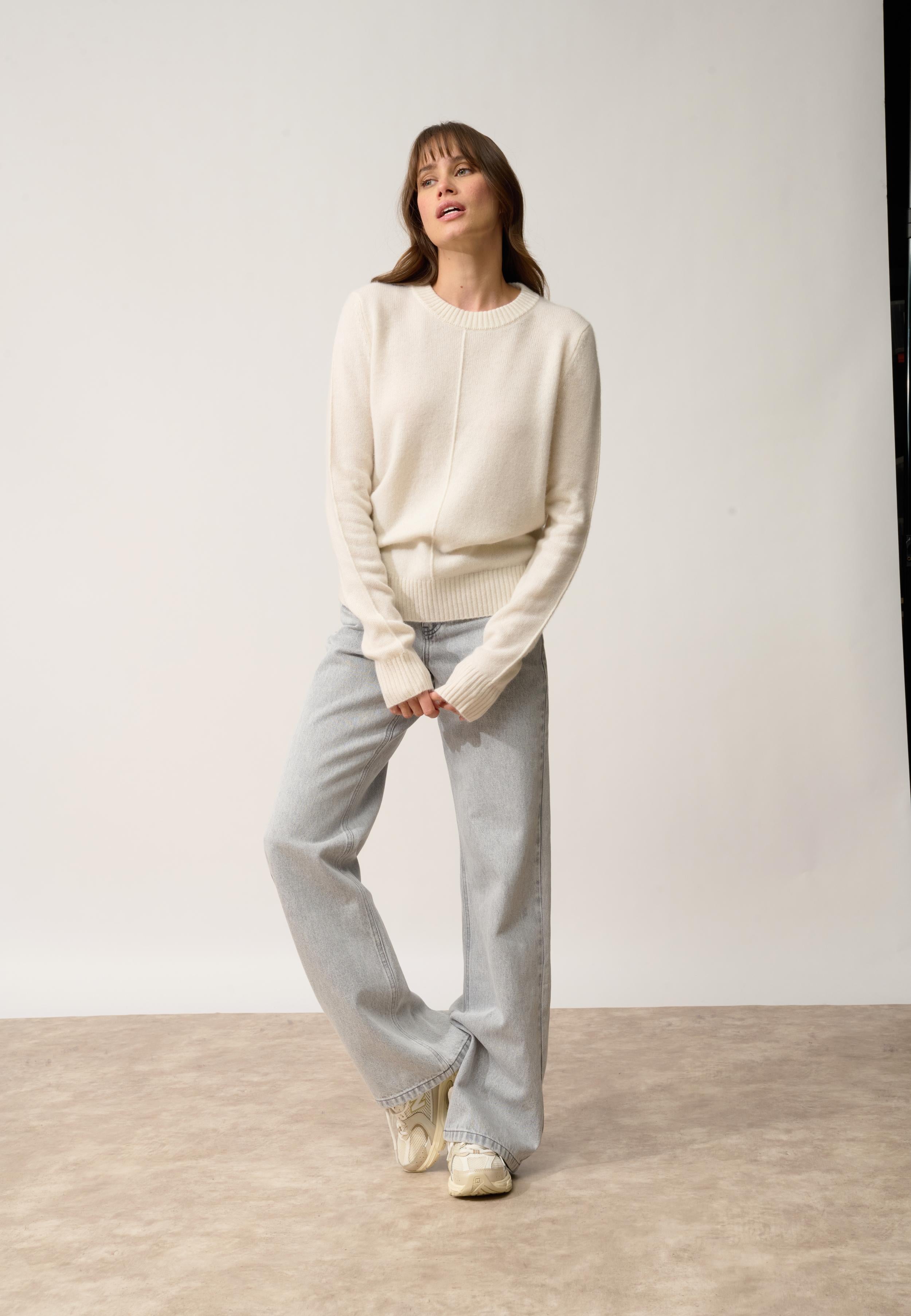 EMMA pull col rond neige
