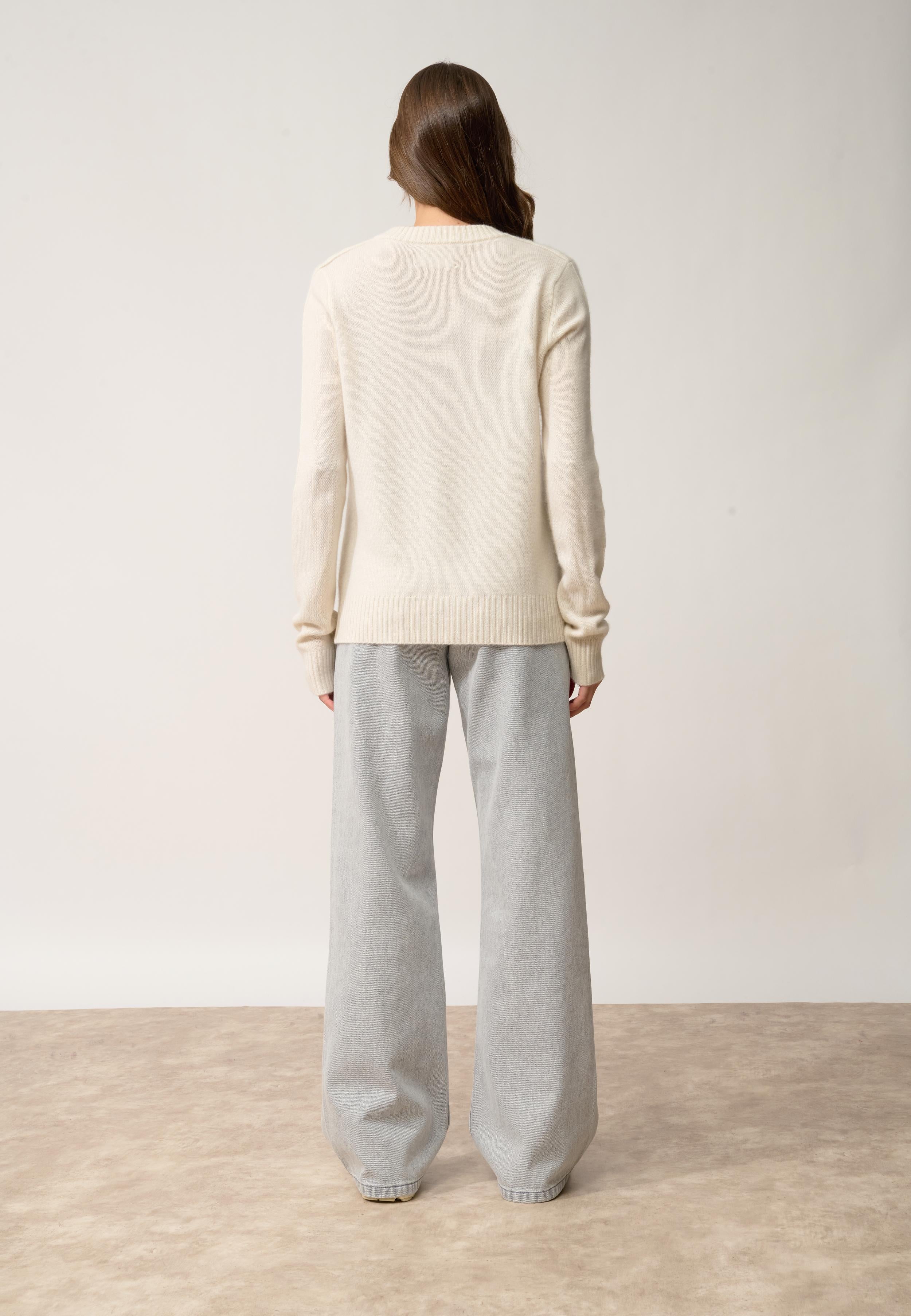 EMMA pull col rond neige