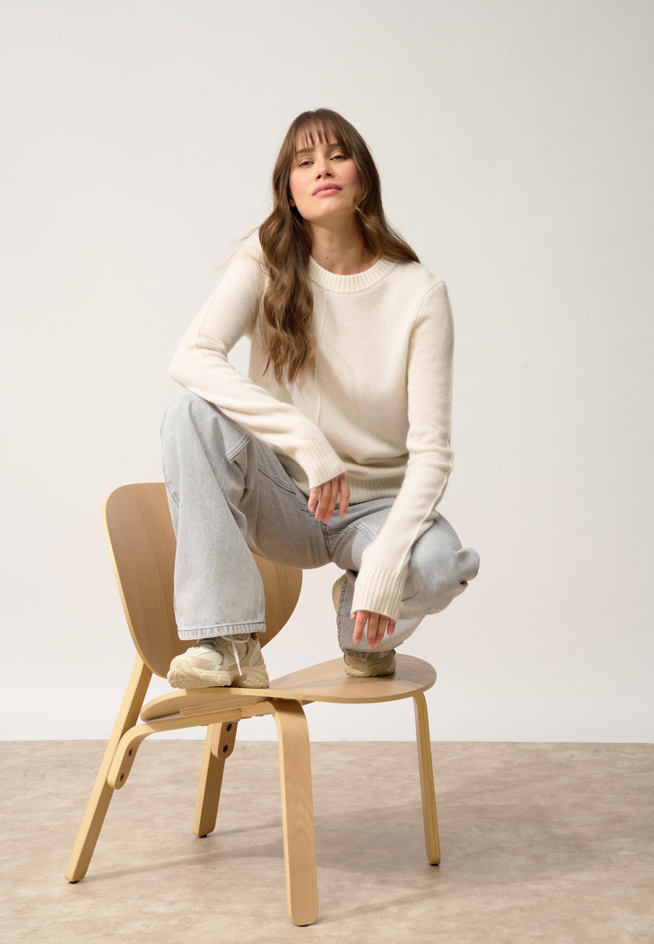 EMMA pull col rond neige