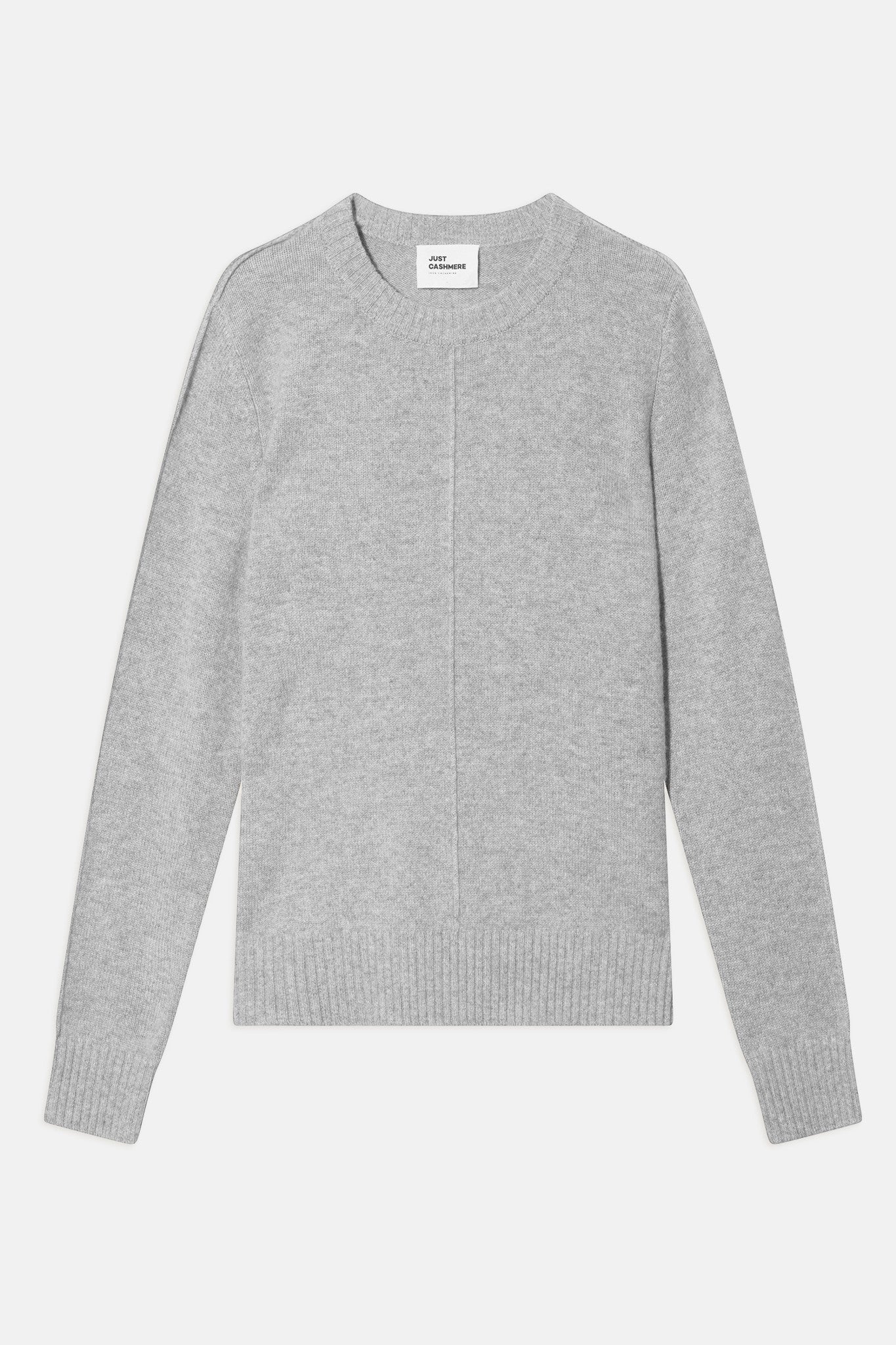 emma pull col rond nuage chiné