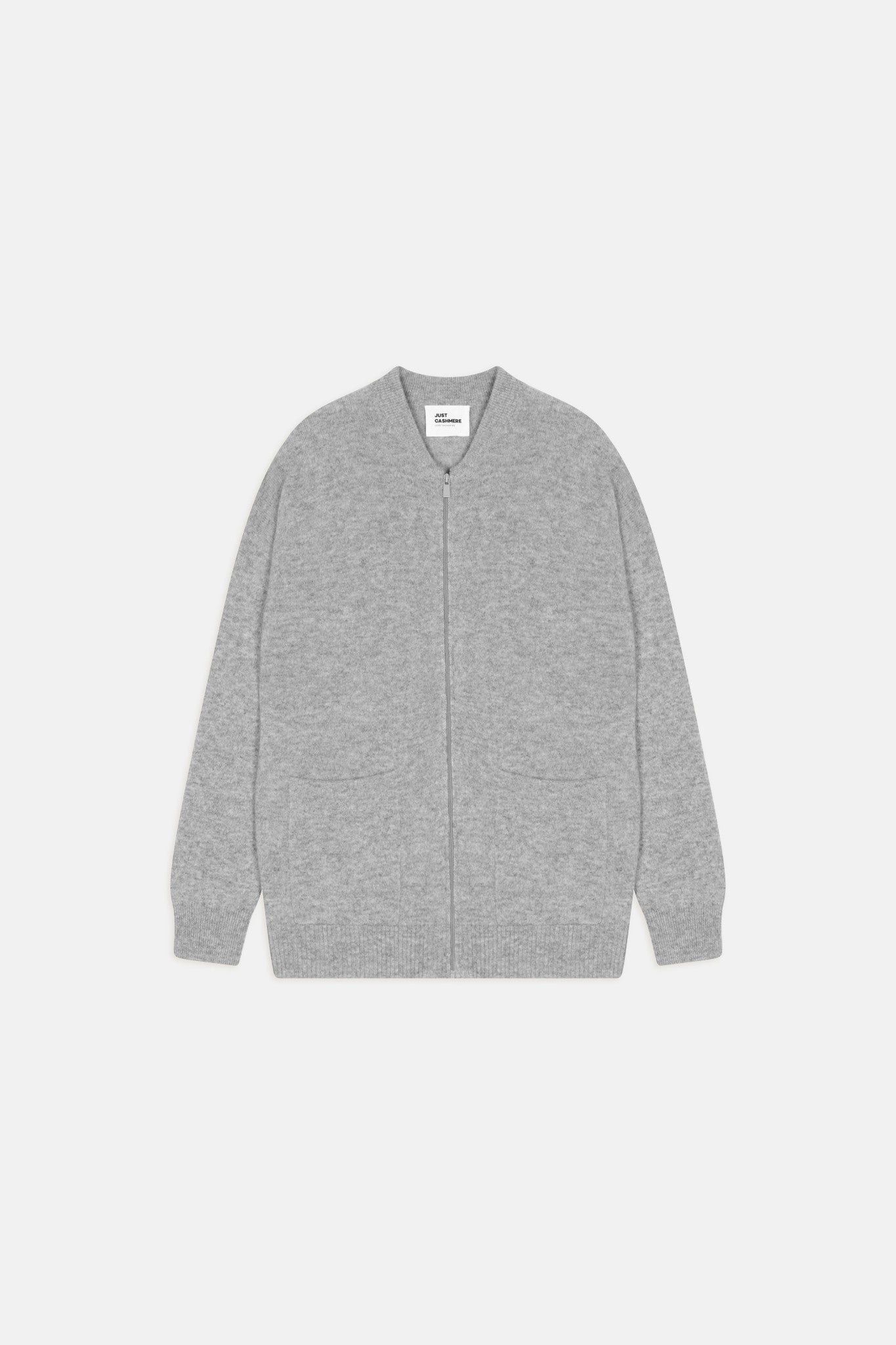 ervie gilet col mao nuage chiné