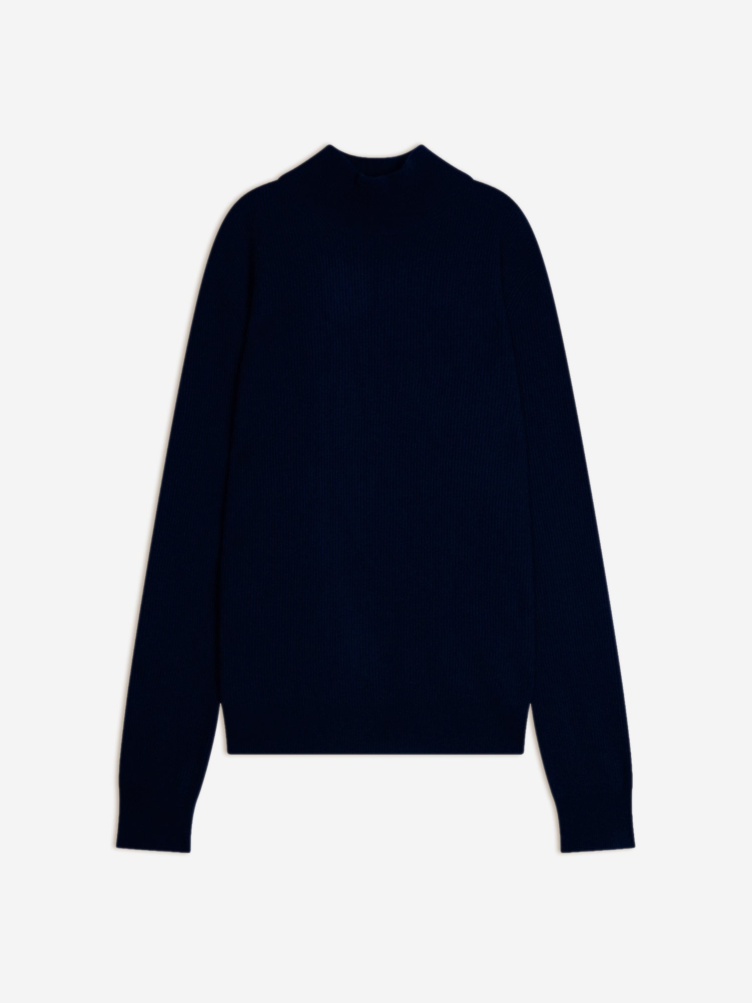 EVA navy turtleneck sweater