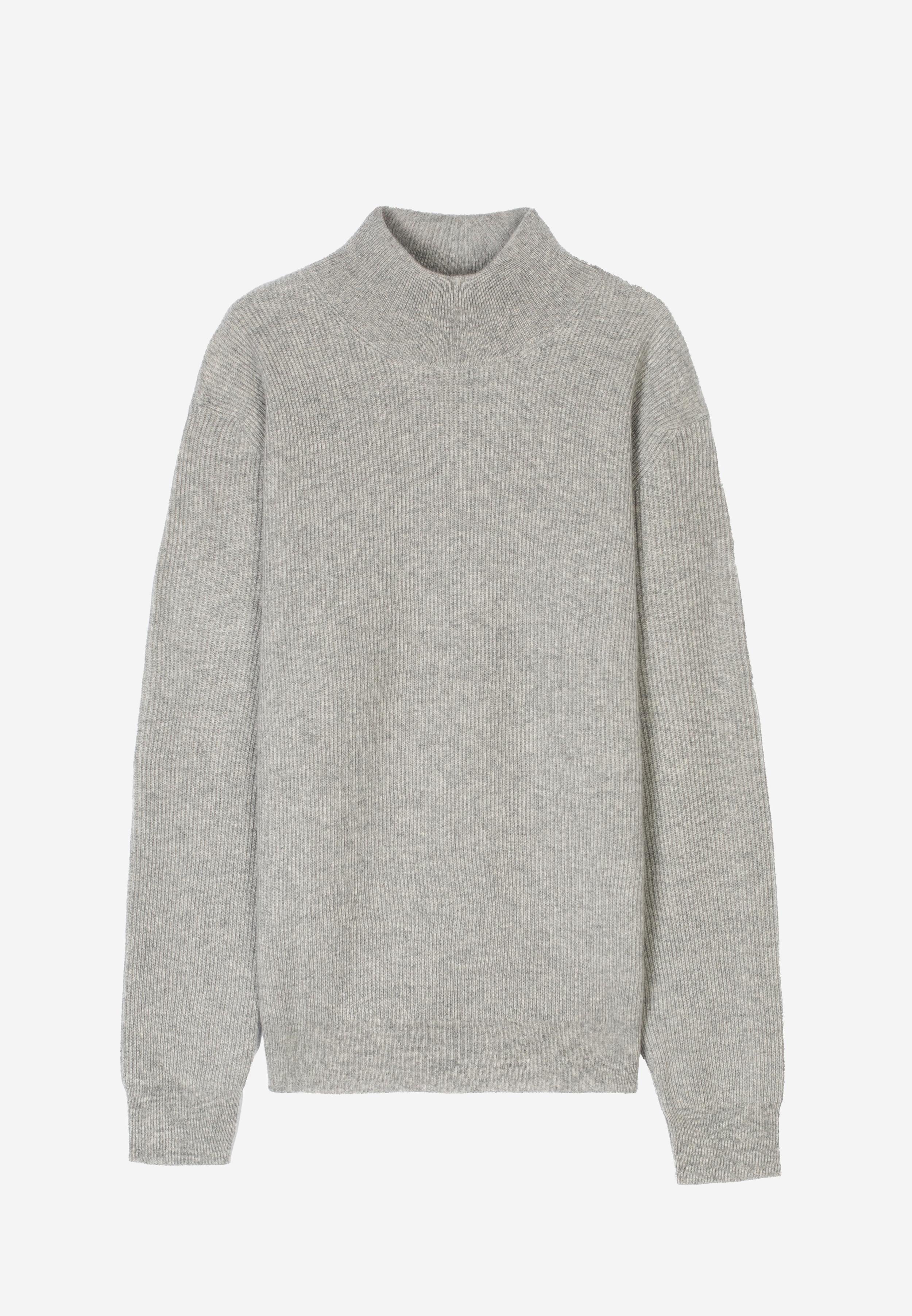 EVA pull col montant nuage chiné