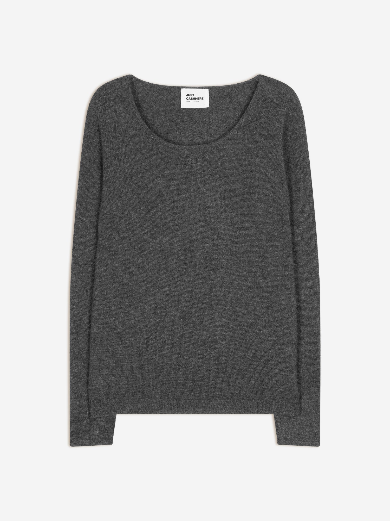 FIONA pull col bateau anthracite chiné