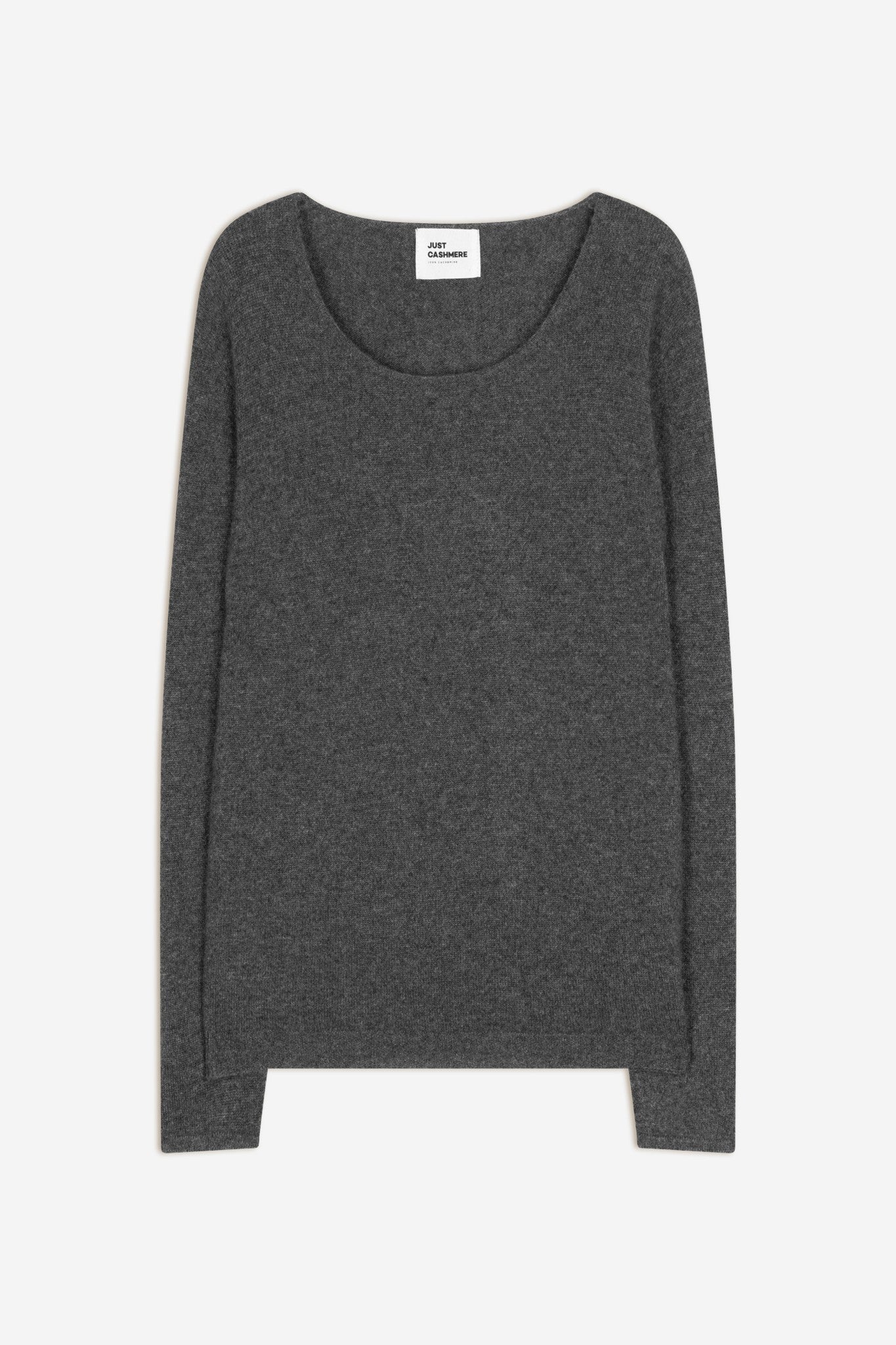 fiona pull col bateau anthracite chiné