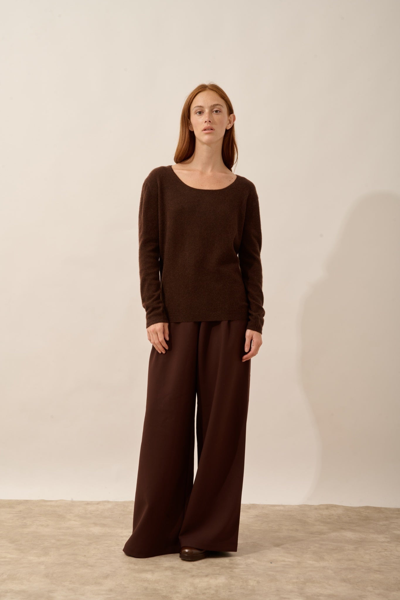 FIONA pull col bateau café