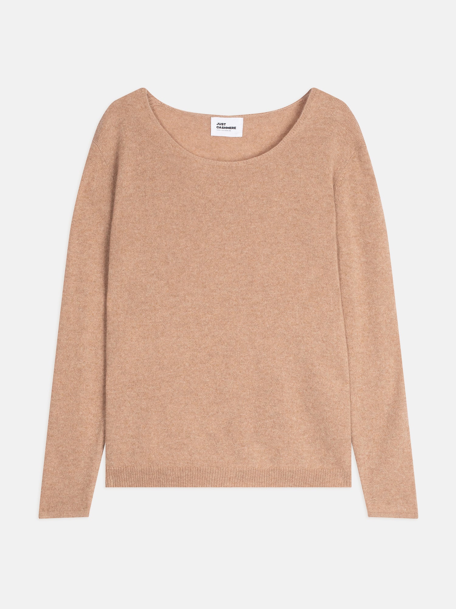 FIONA pull col bateau camel chiné