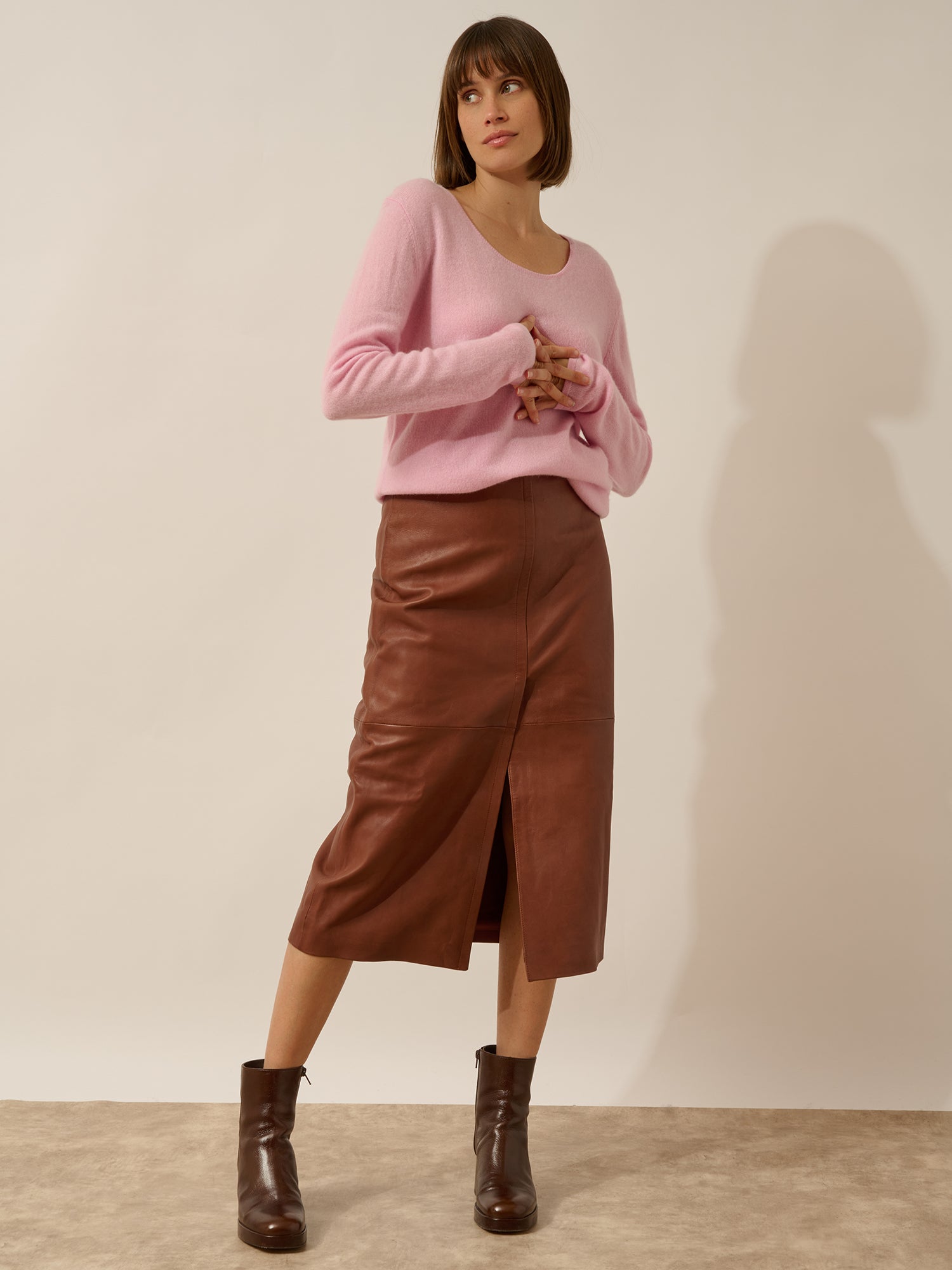 FIONA pull col bateau dragée