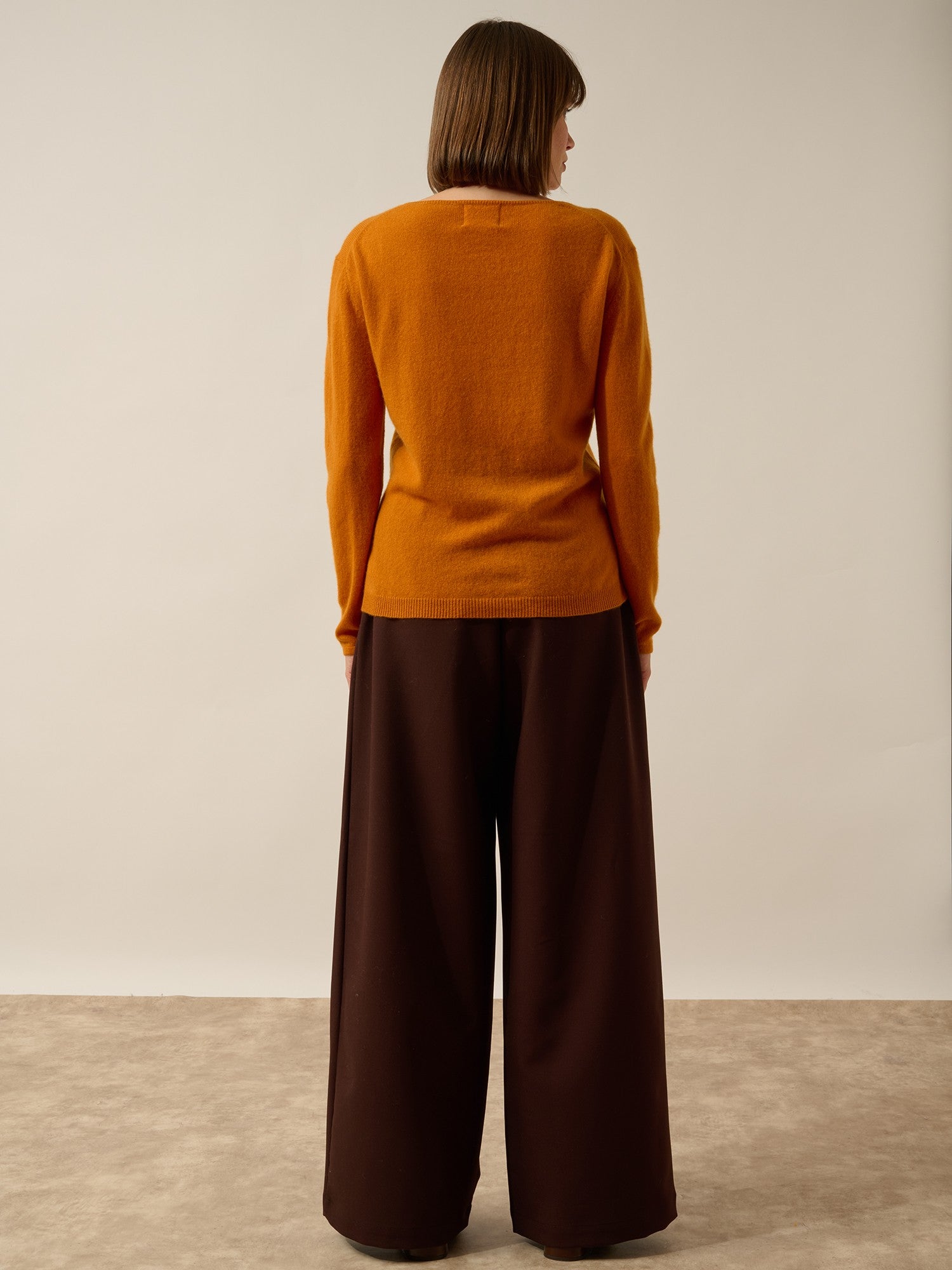 fiona pull col bateau ocre