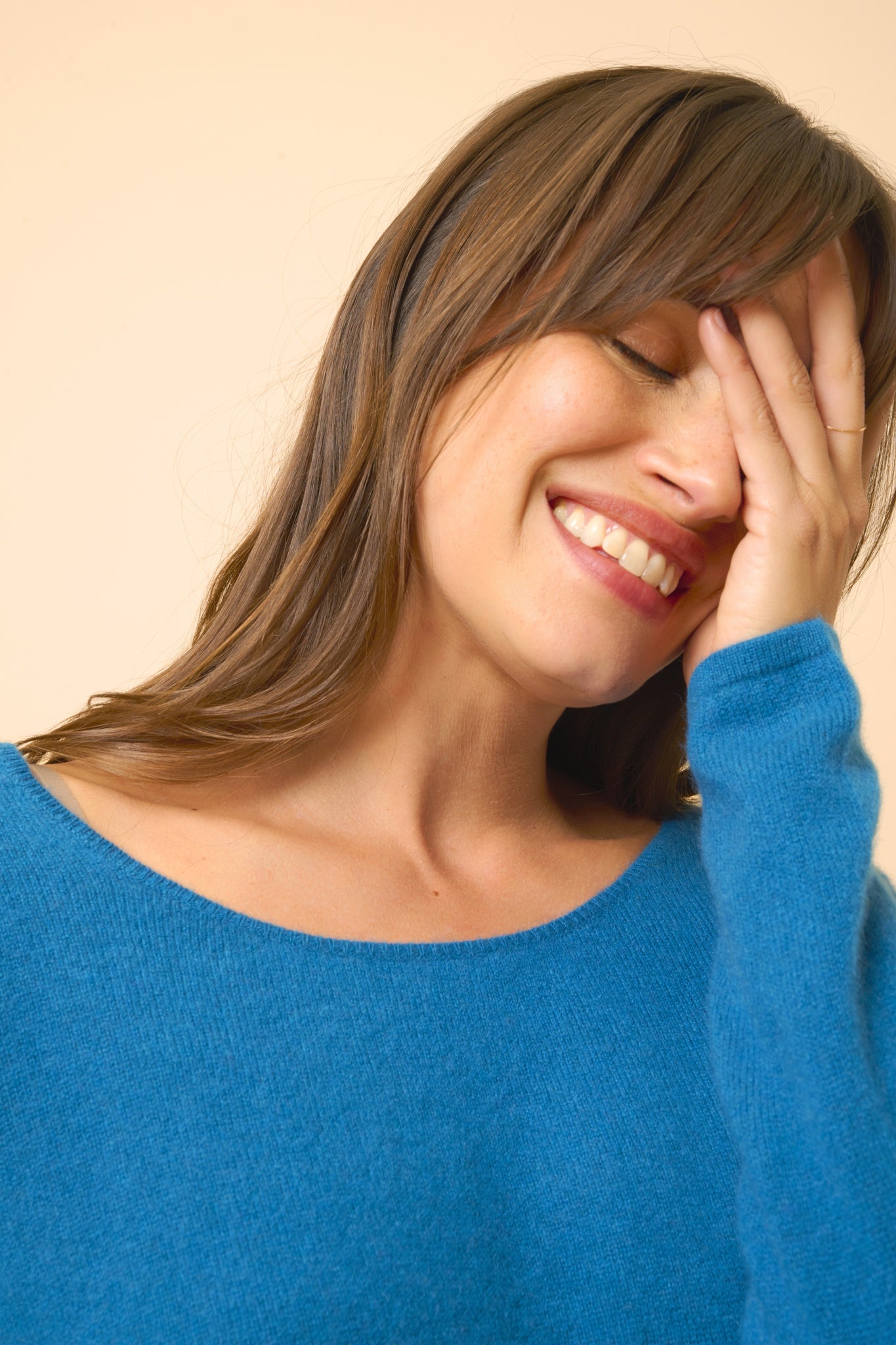 FIONA pull col bateau paon