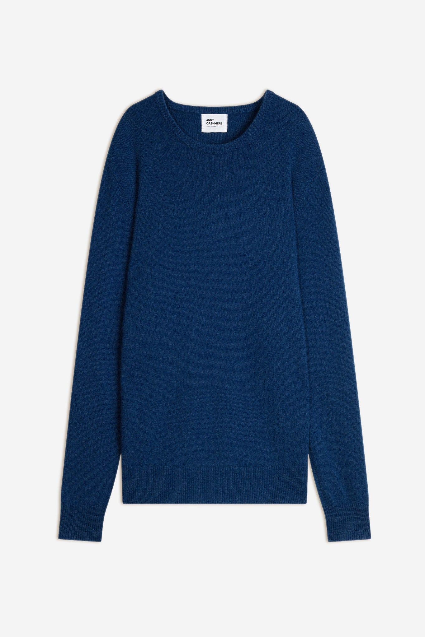 gabin pull col rond 4 fils bleu perse