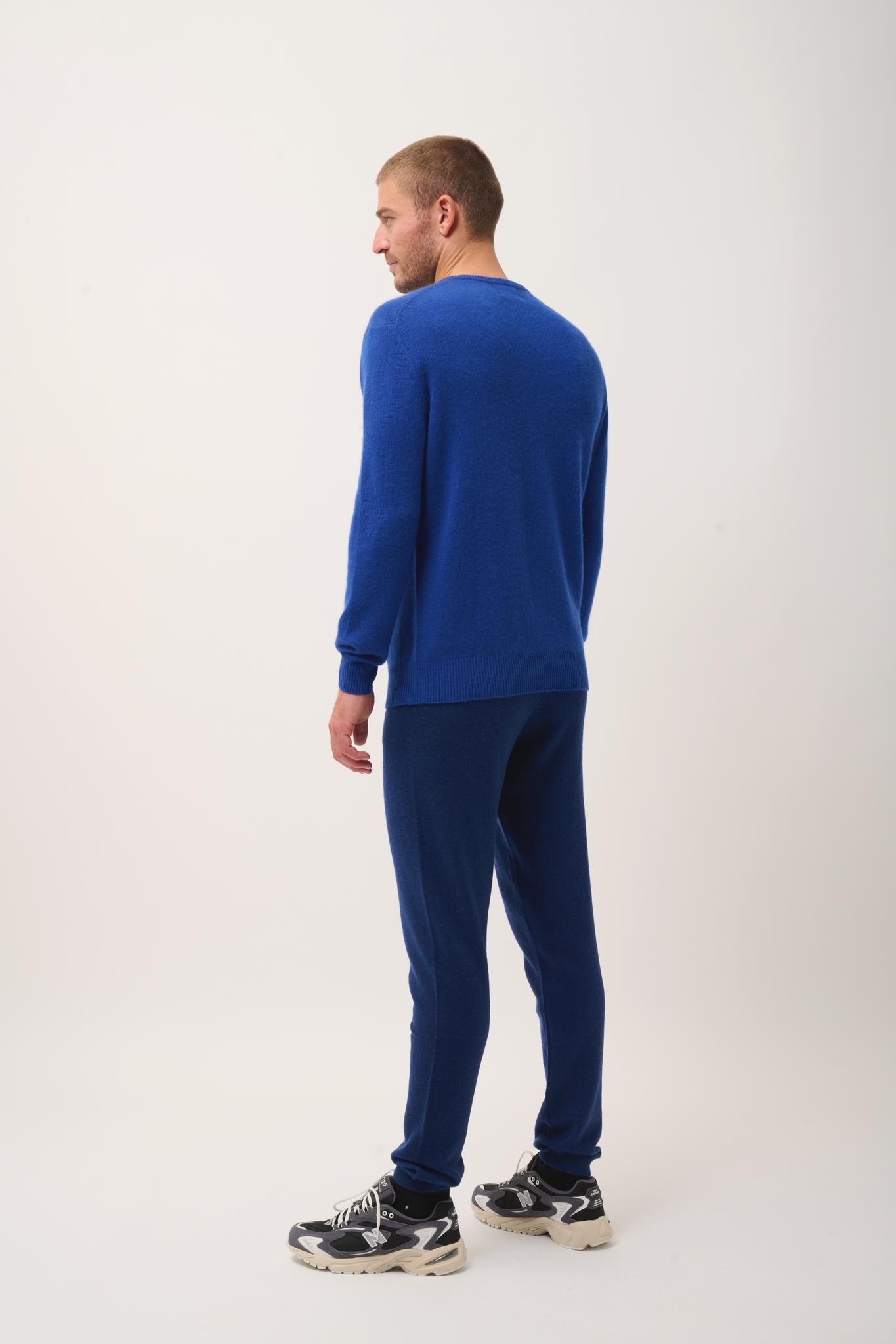GABIN pull col rond outremer