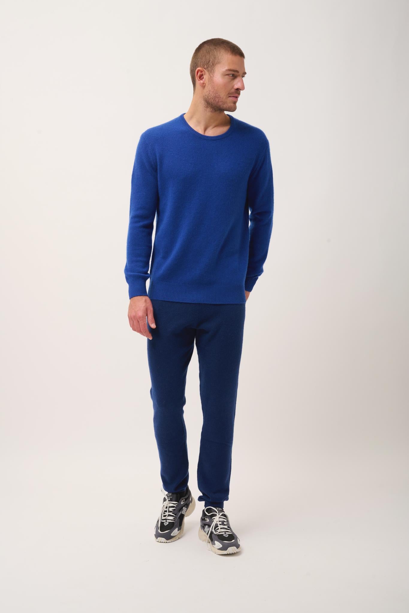 GABIN pull col rond outremer