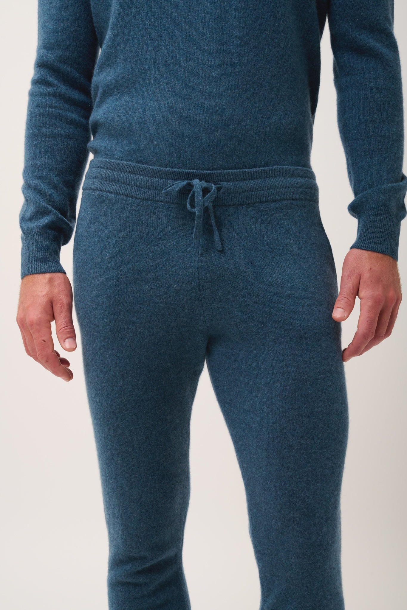 GARETH jogging  vert canard chiné