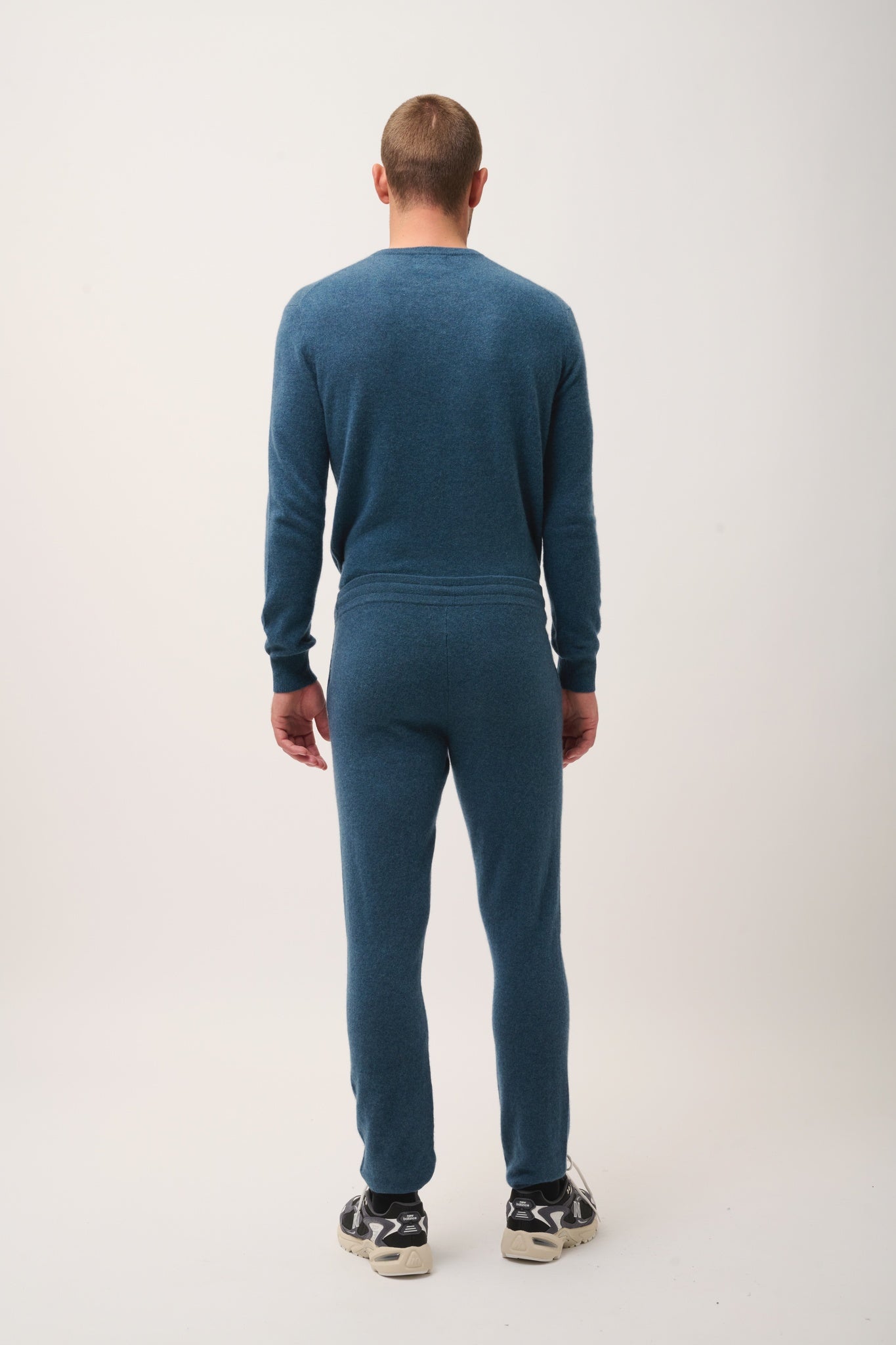 GARETH jogging  vert canard chiné