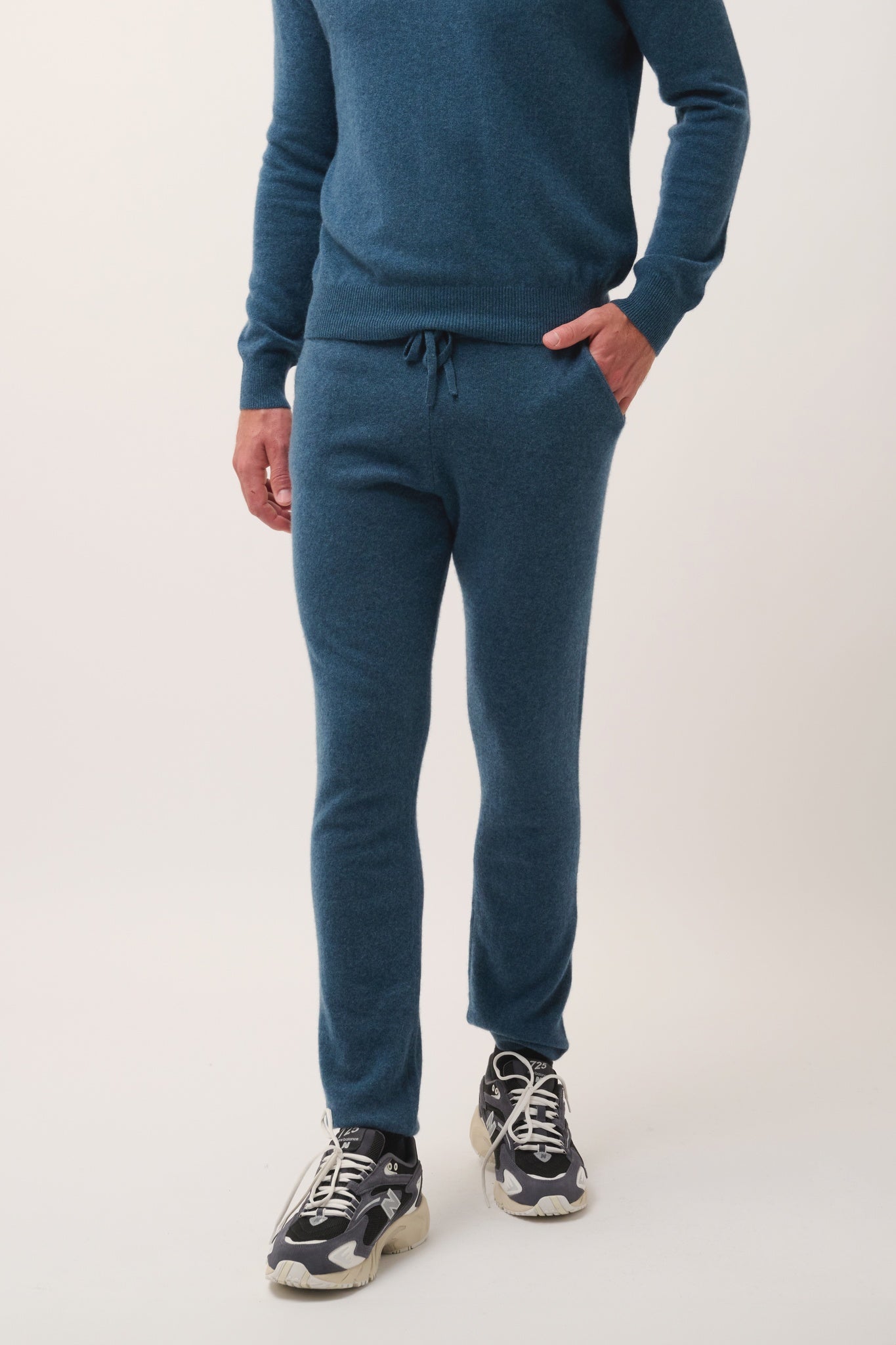 GARETH jogging  vert canard chiné