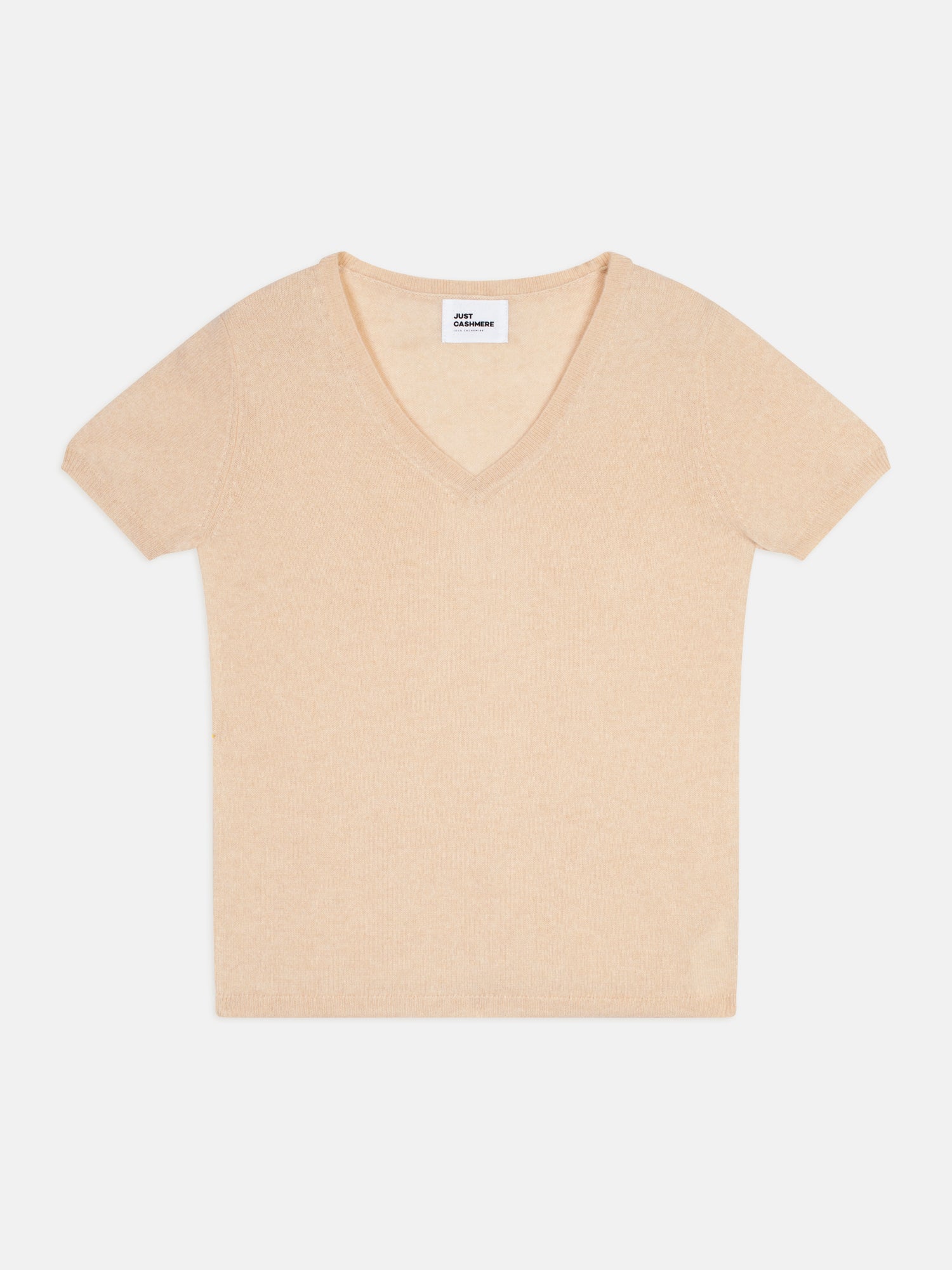 GLAMIS t-shirt col v sable