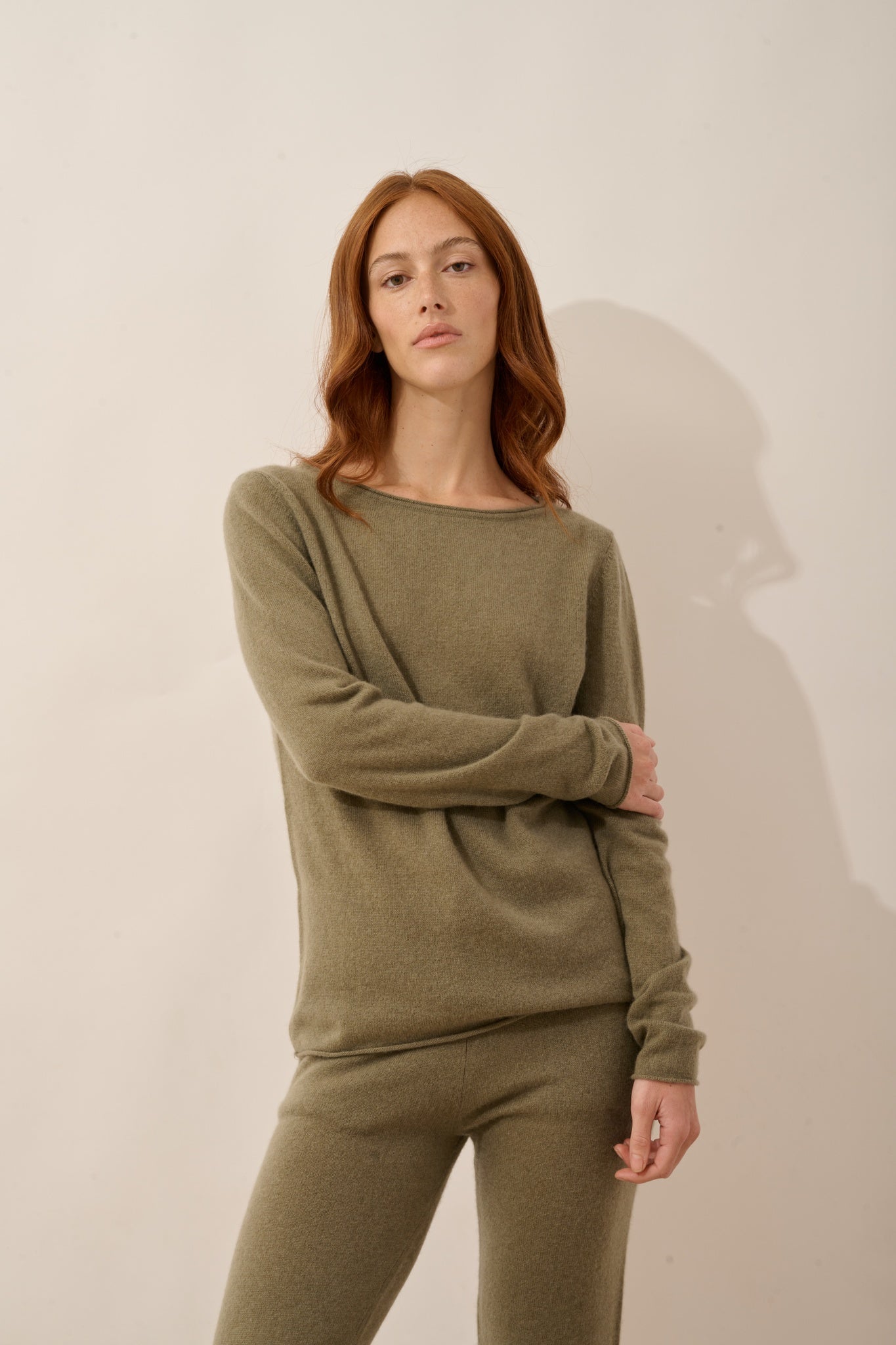 GRACE pull col bateau army