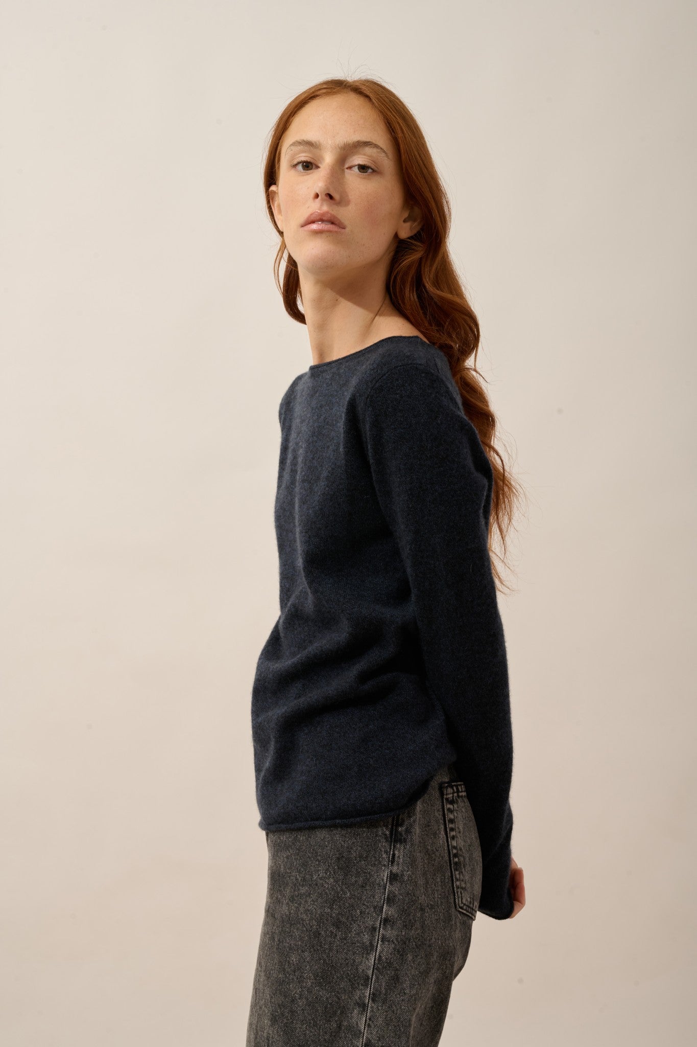 grace pull col bateau caviar