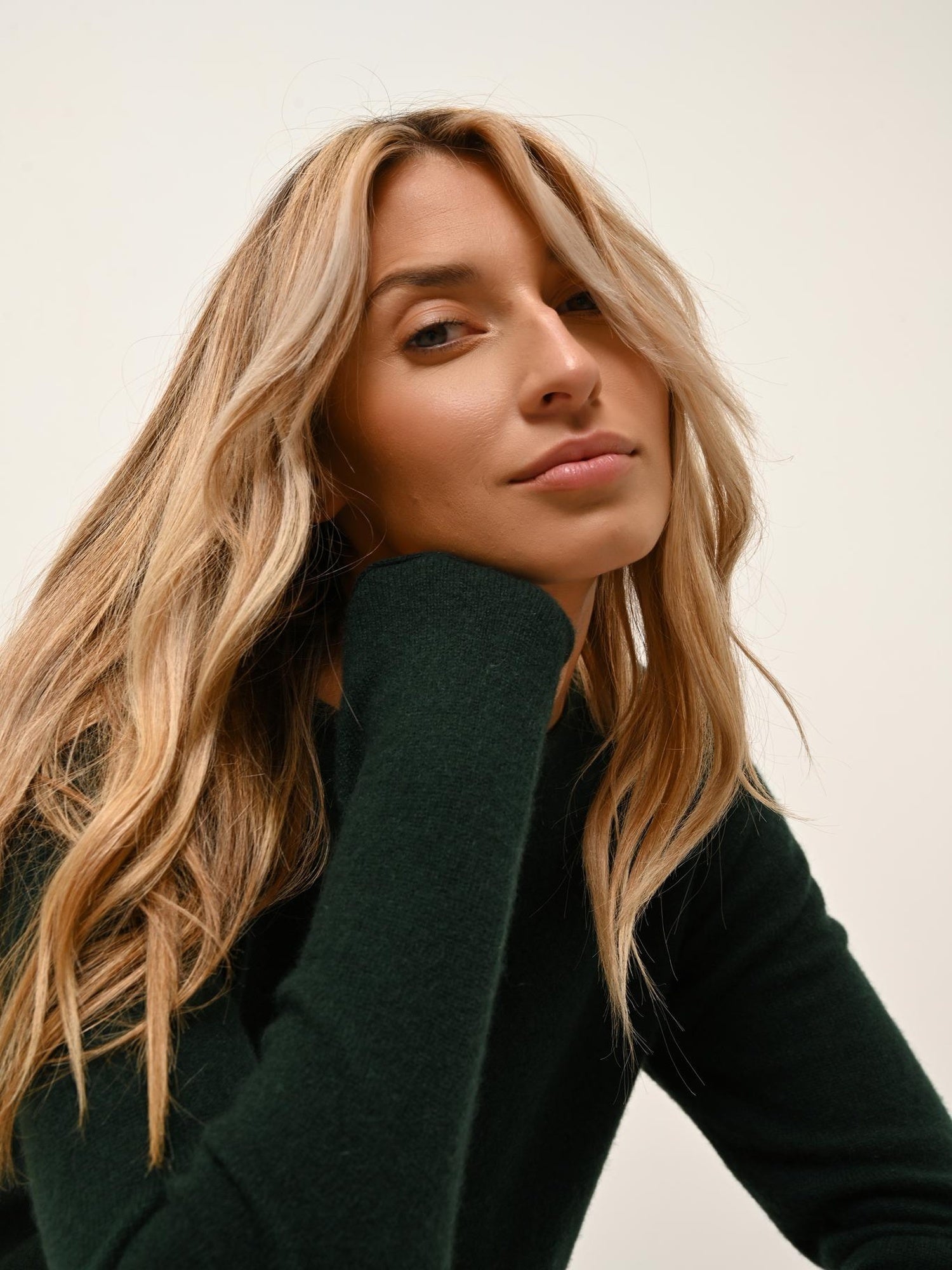 GRACE pull col bateau cyprès