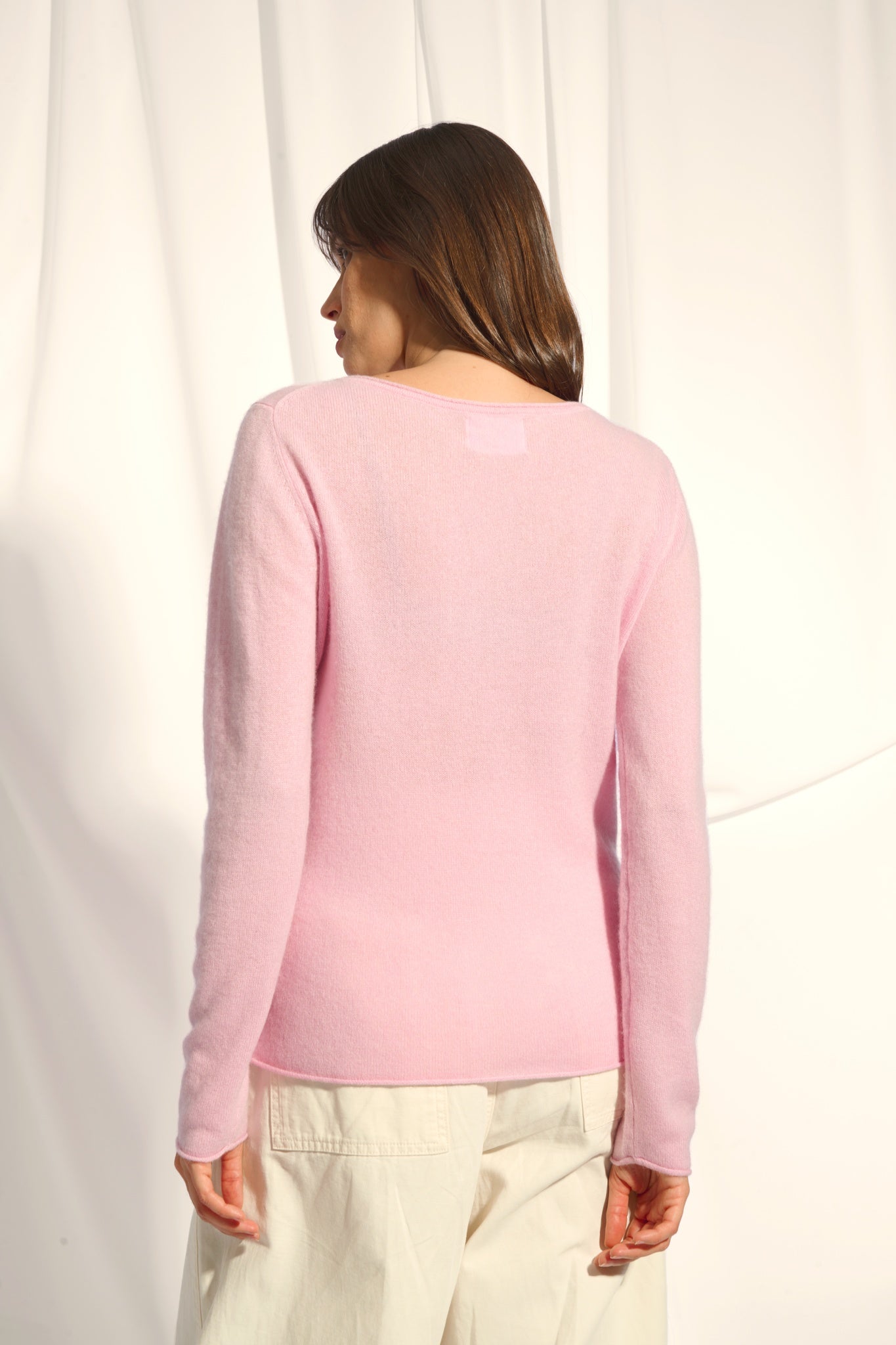 GRACE pull col bateau dragée