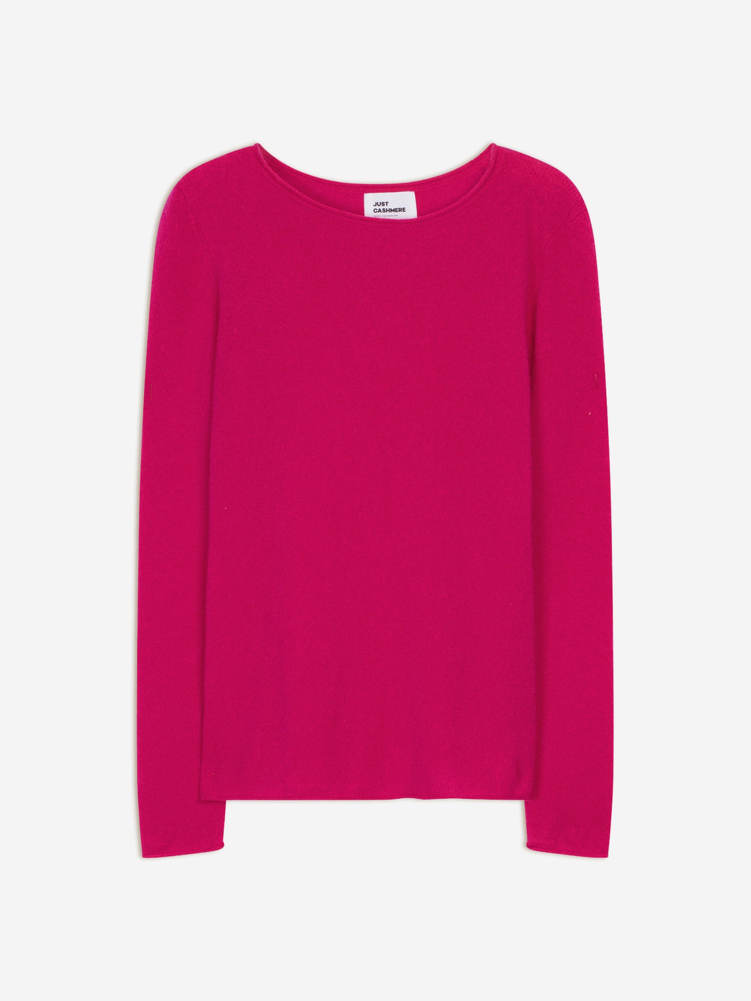 GRACE pull col bateau fuchsia