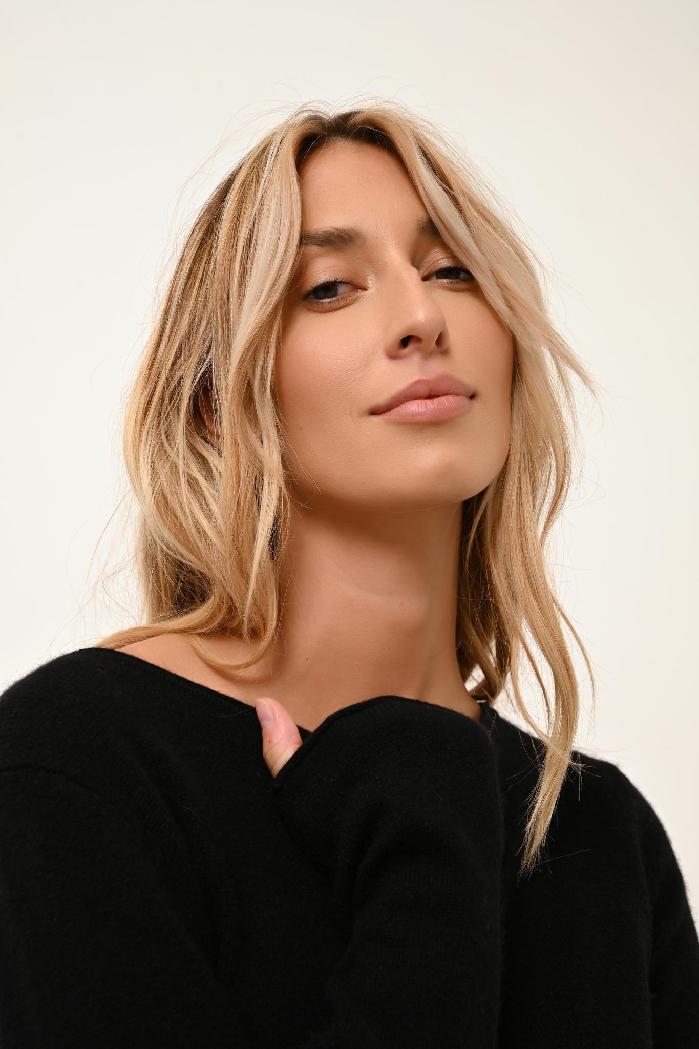 GRACE pull col bateau noir
