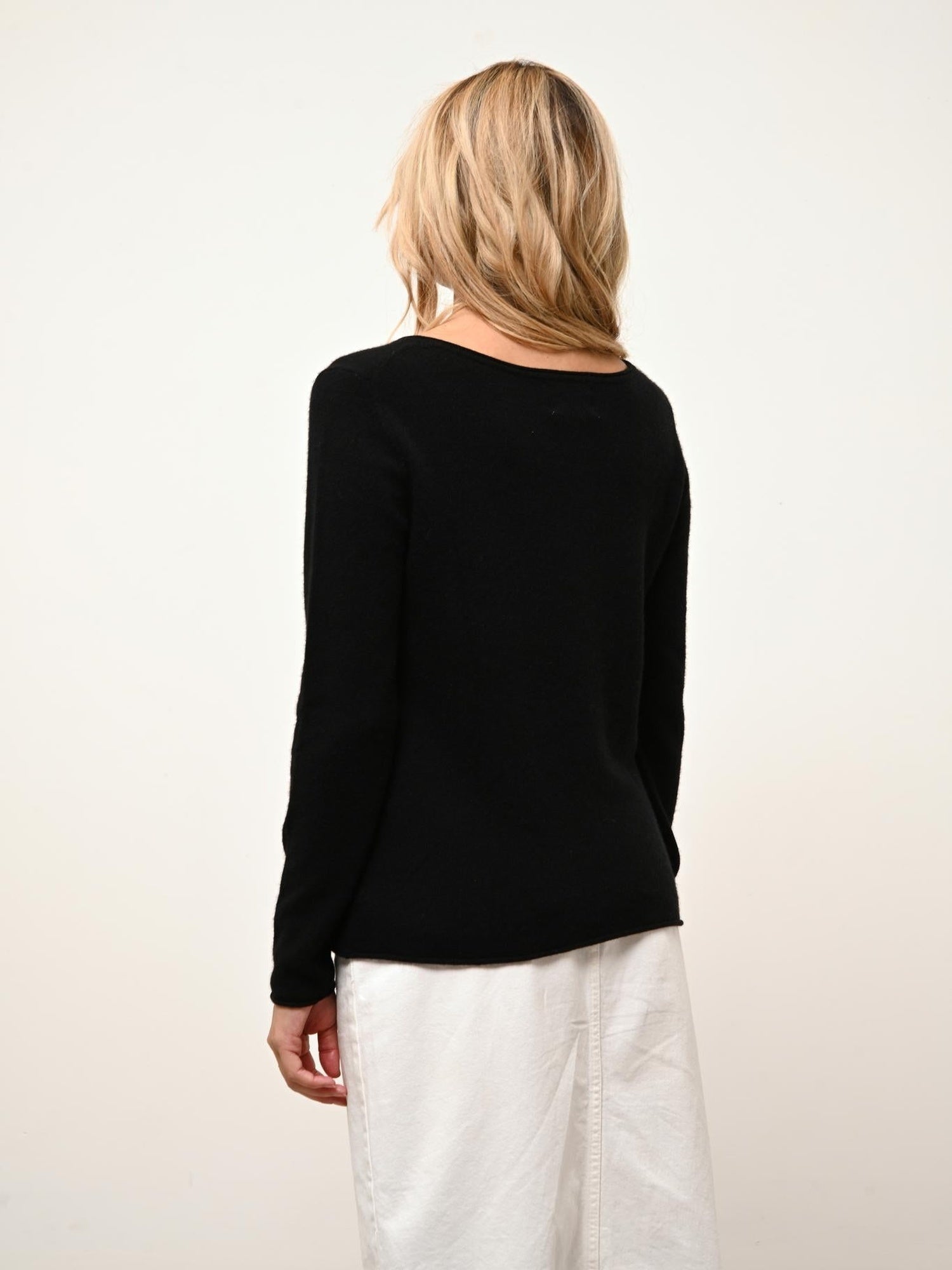 GRACE pull col bateau noir