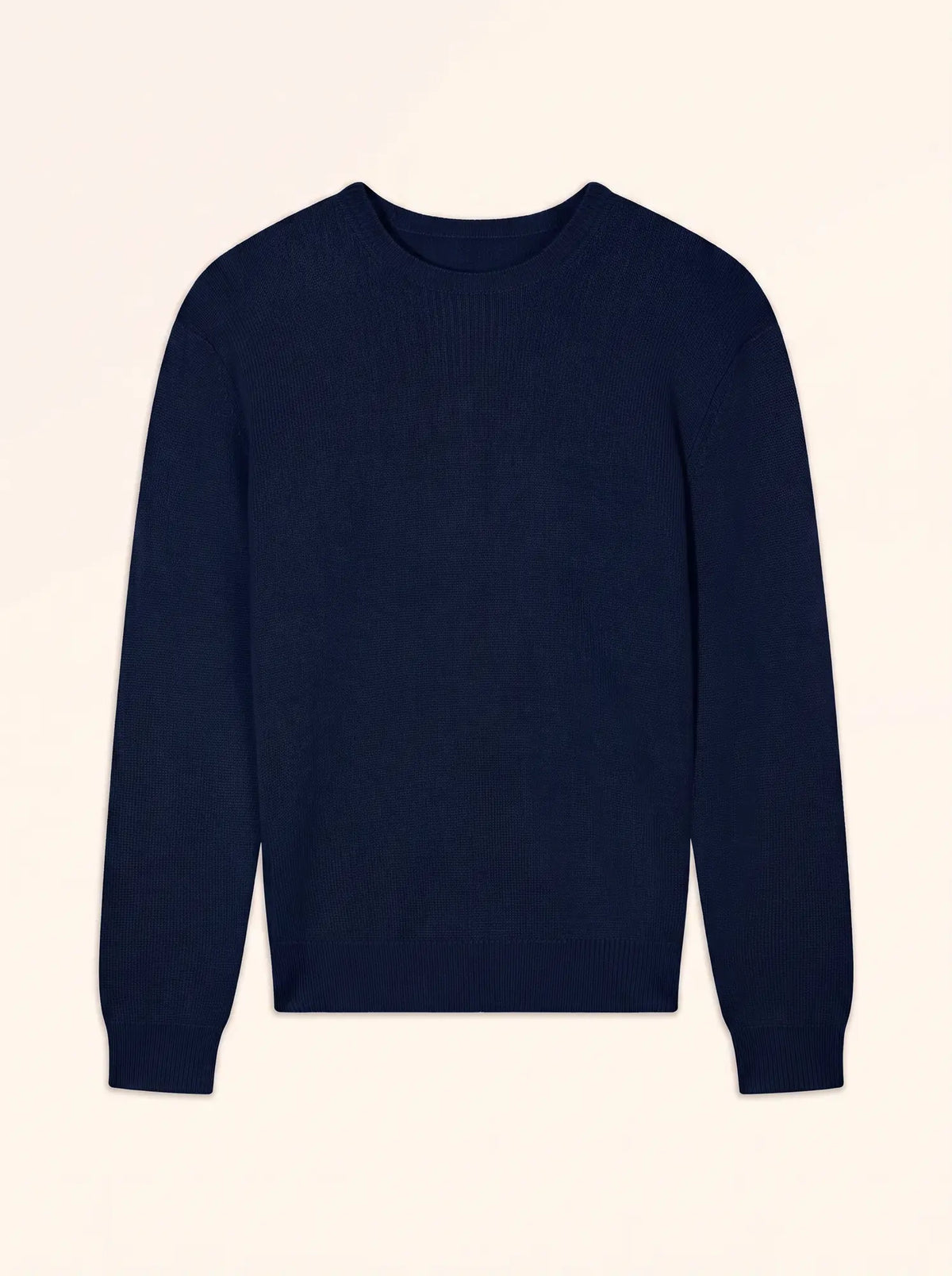 VERONICA Pull Col Rond 4 Fils Bleu Marine