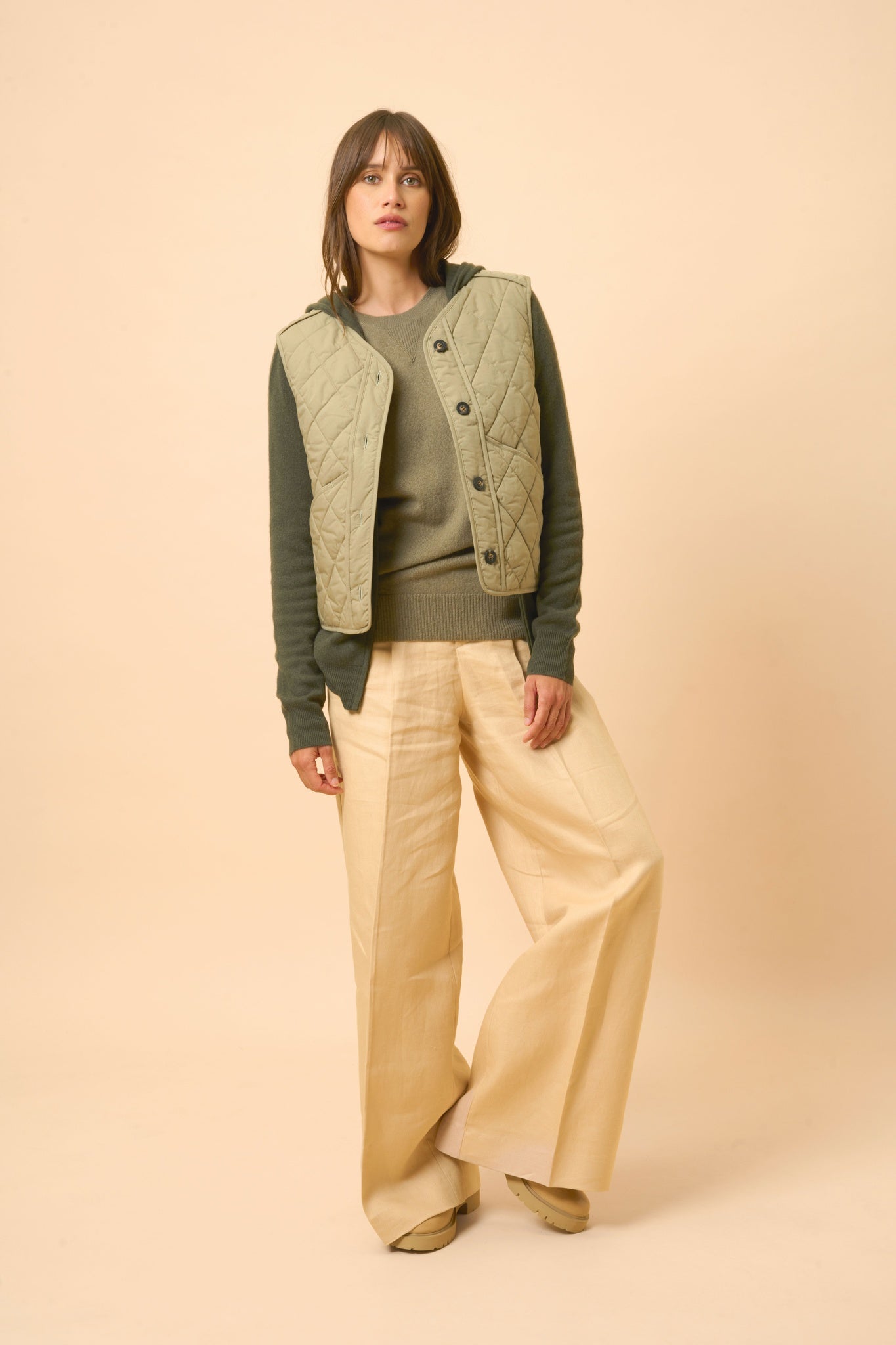 HELEN pull col rond army