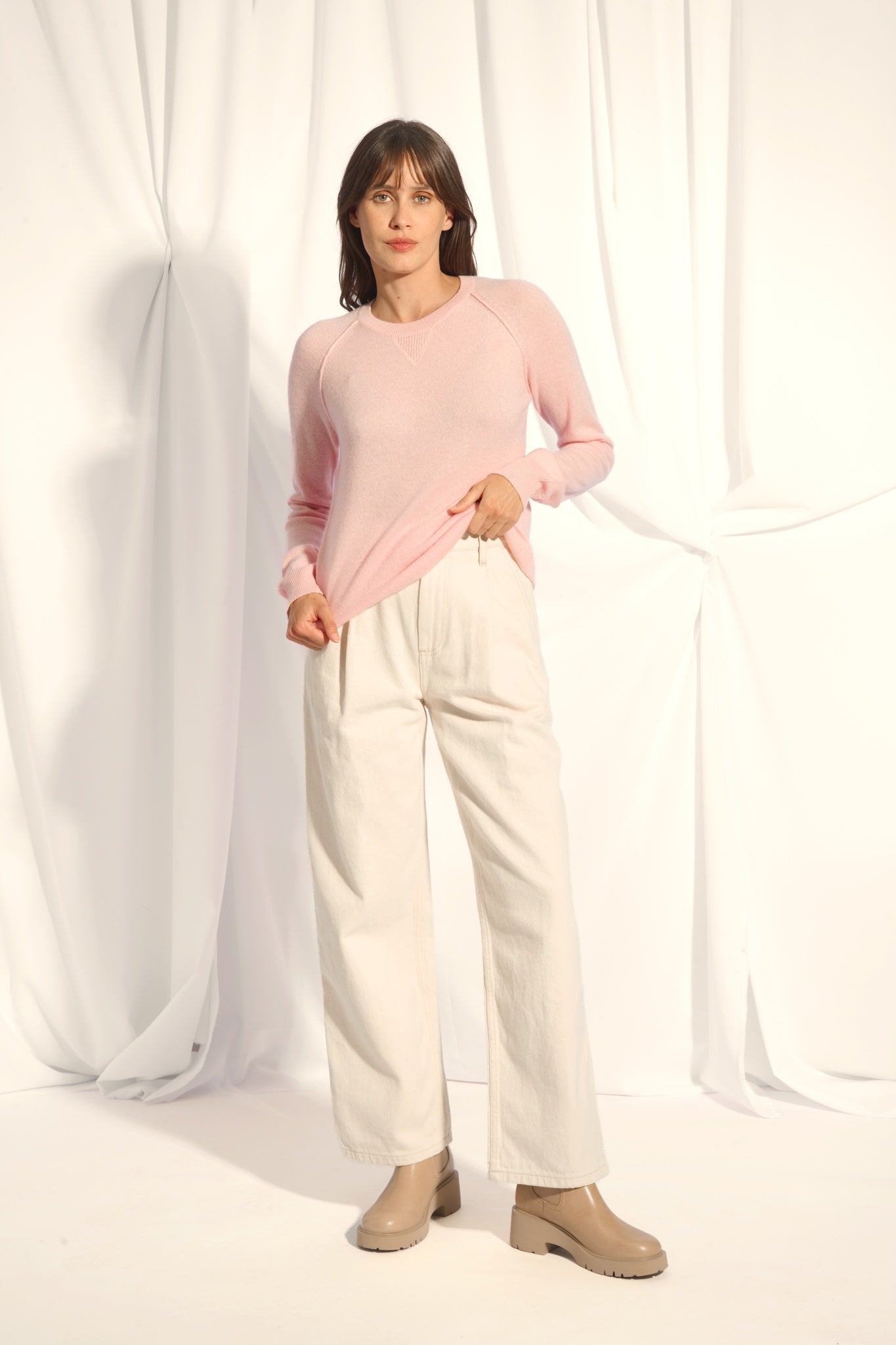 HELEN pull col rond ballerine