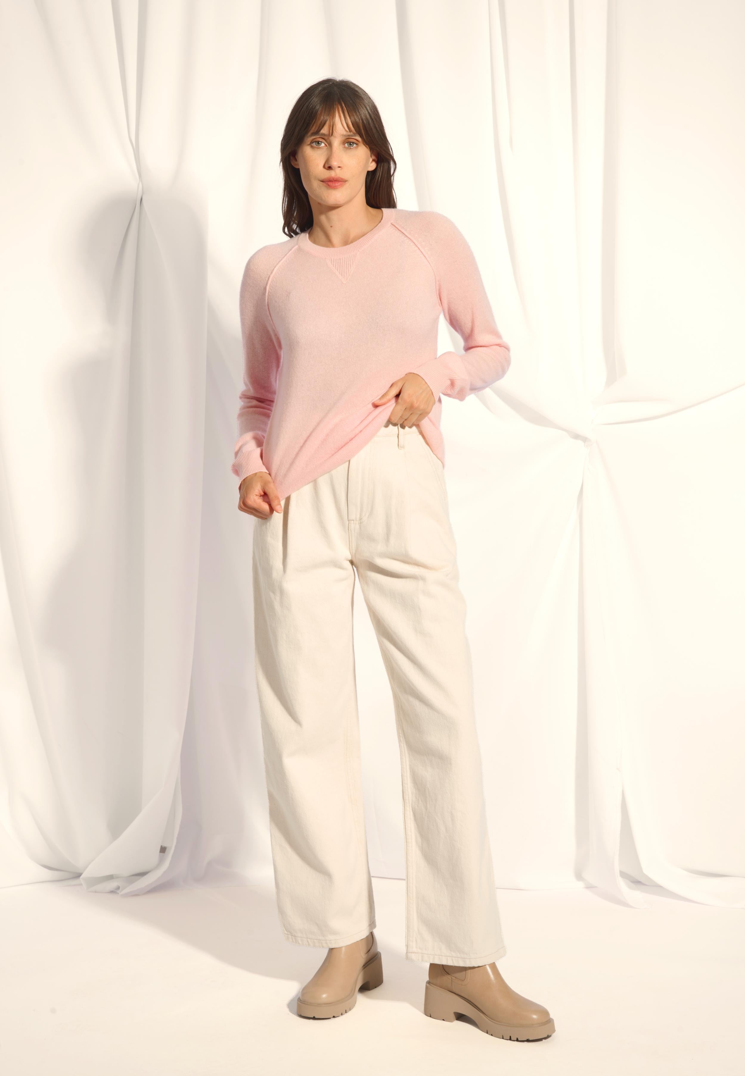 HELEN round neck ballerina sweater