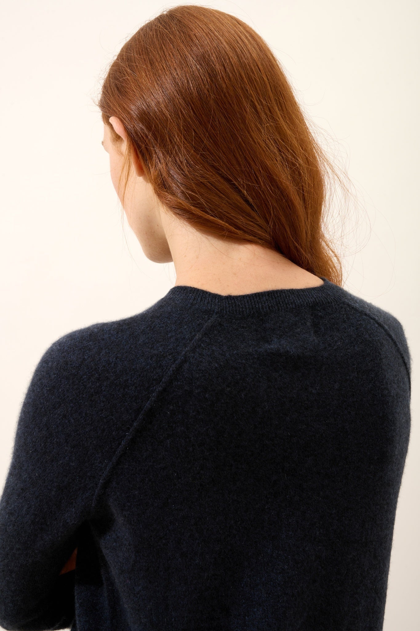HELEN round neck caviar sweater