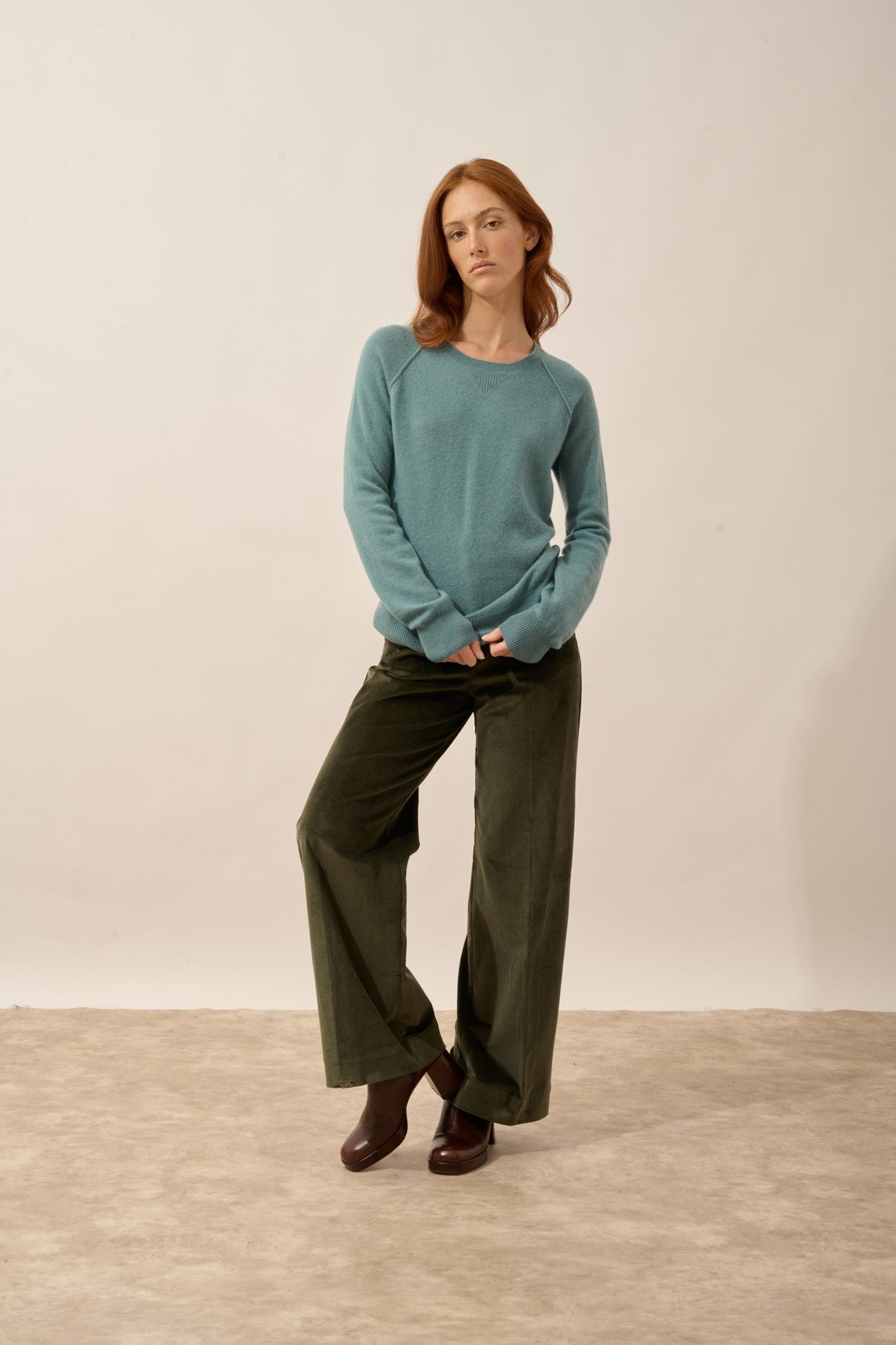 helen pull col rond eucalyptus