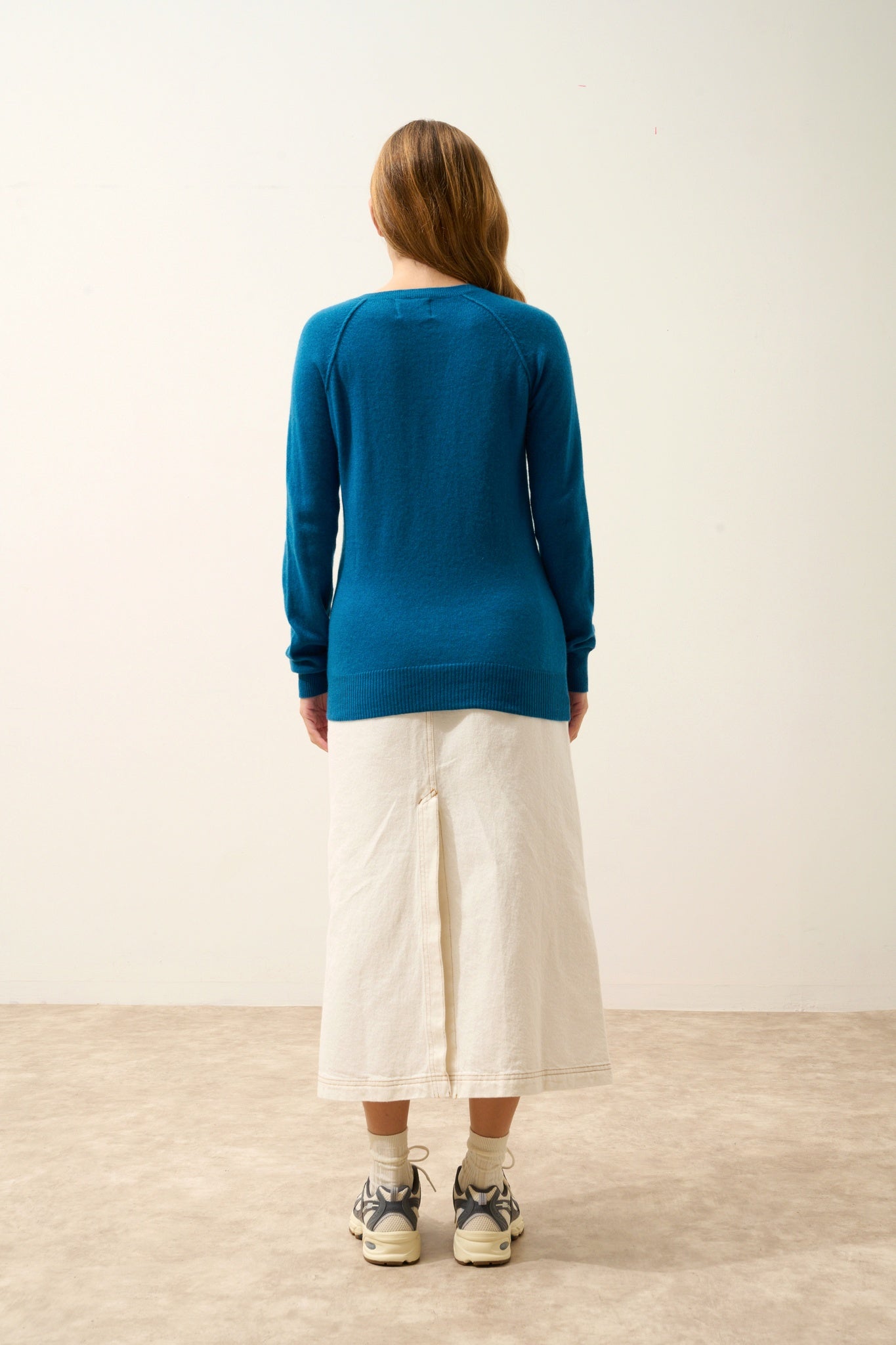 HELEN pull col rond paon