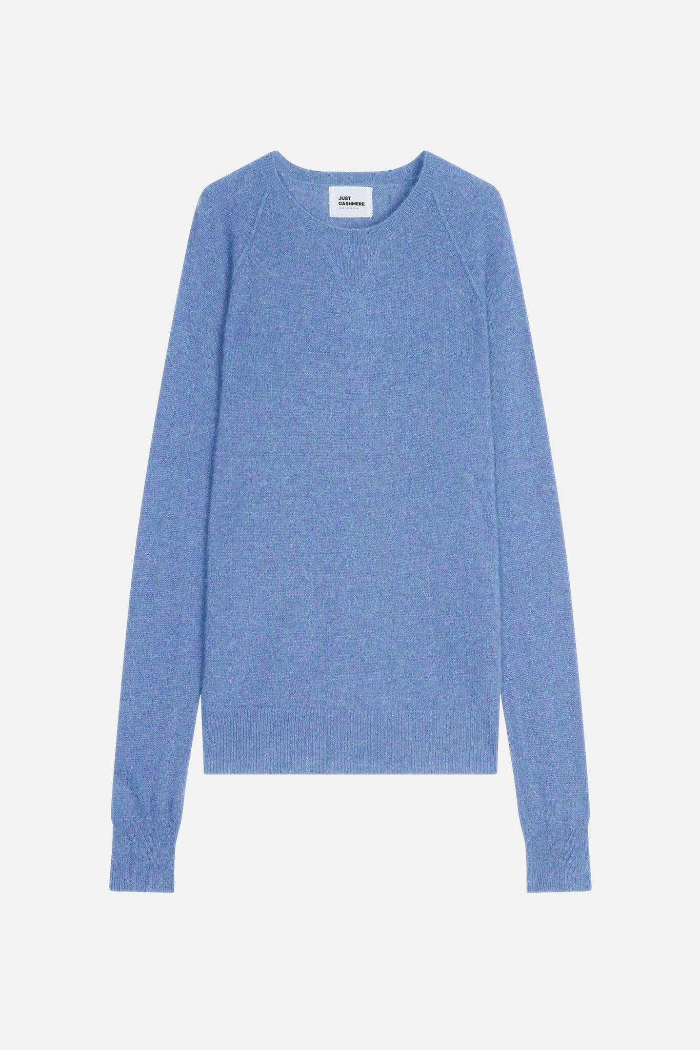 HELEN round-neck sweater sky