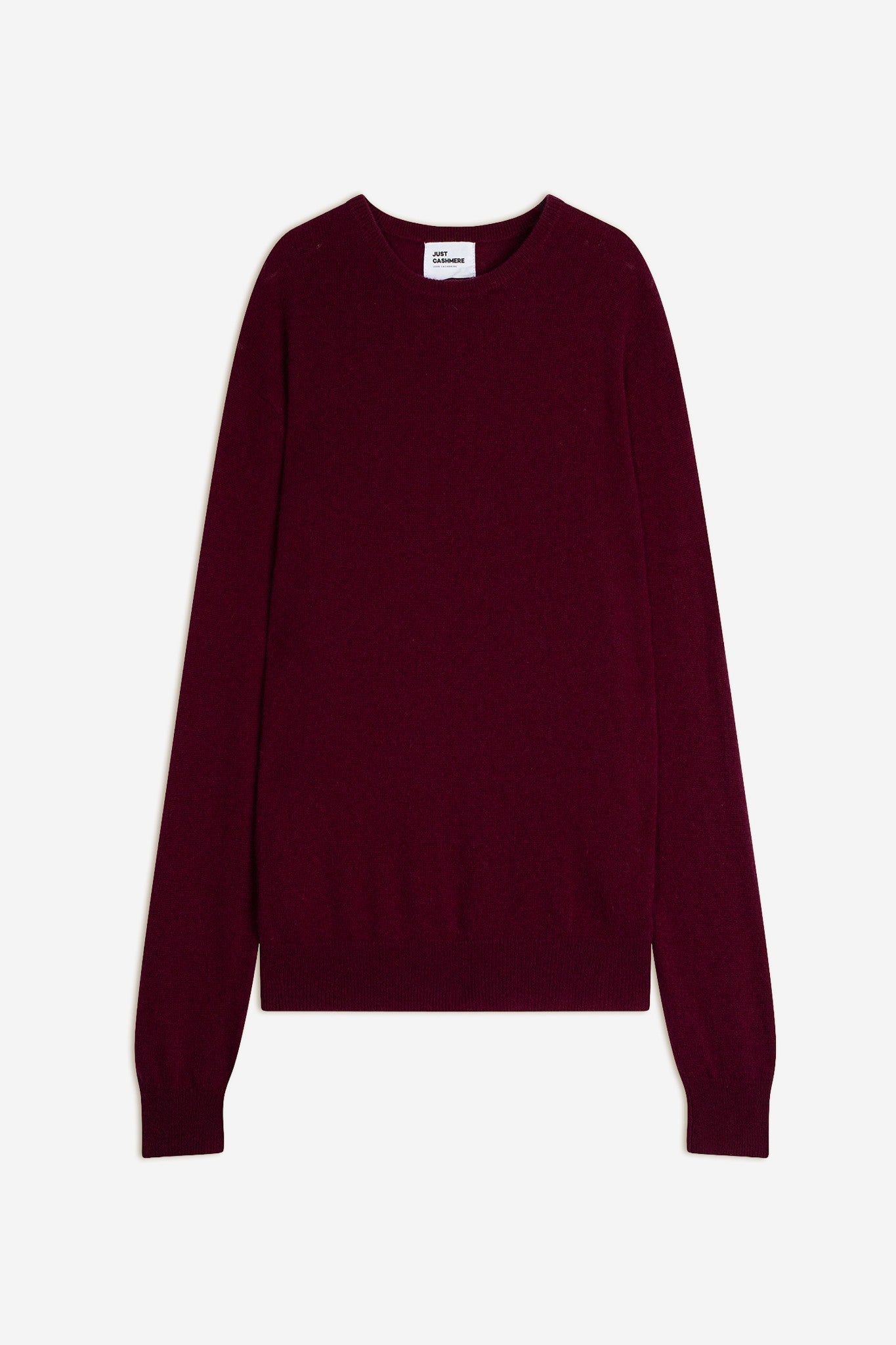 howard pull col rond bordeaux