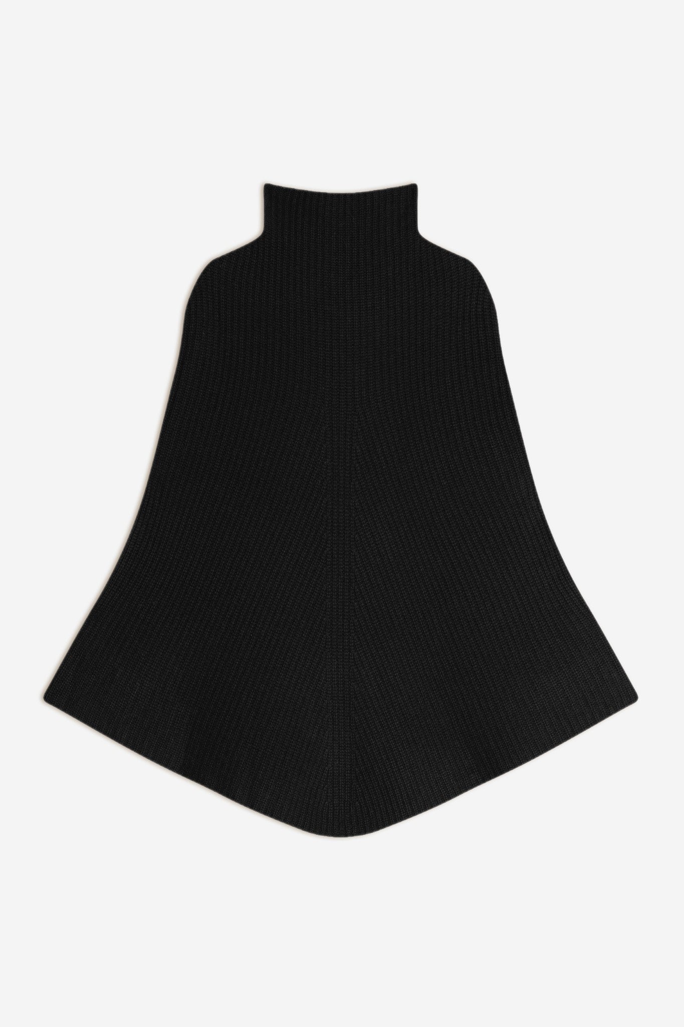 huaraz cape col montant 6 fils noir