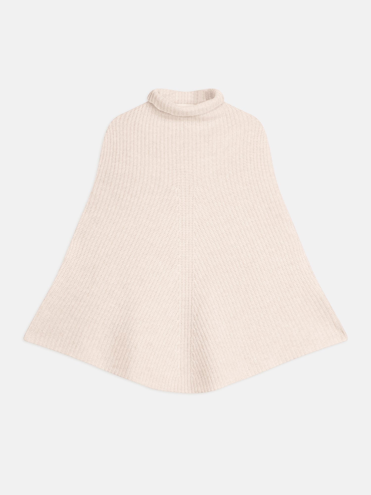 HUARAZ cape col montant beige chiné