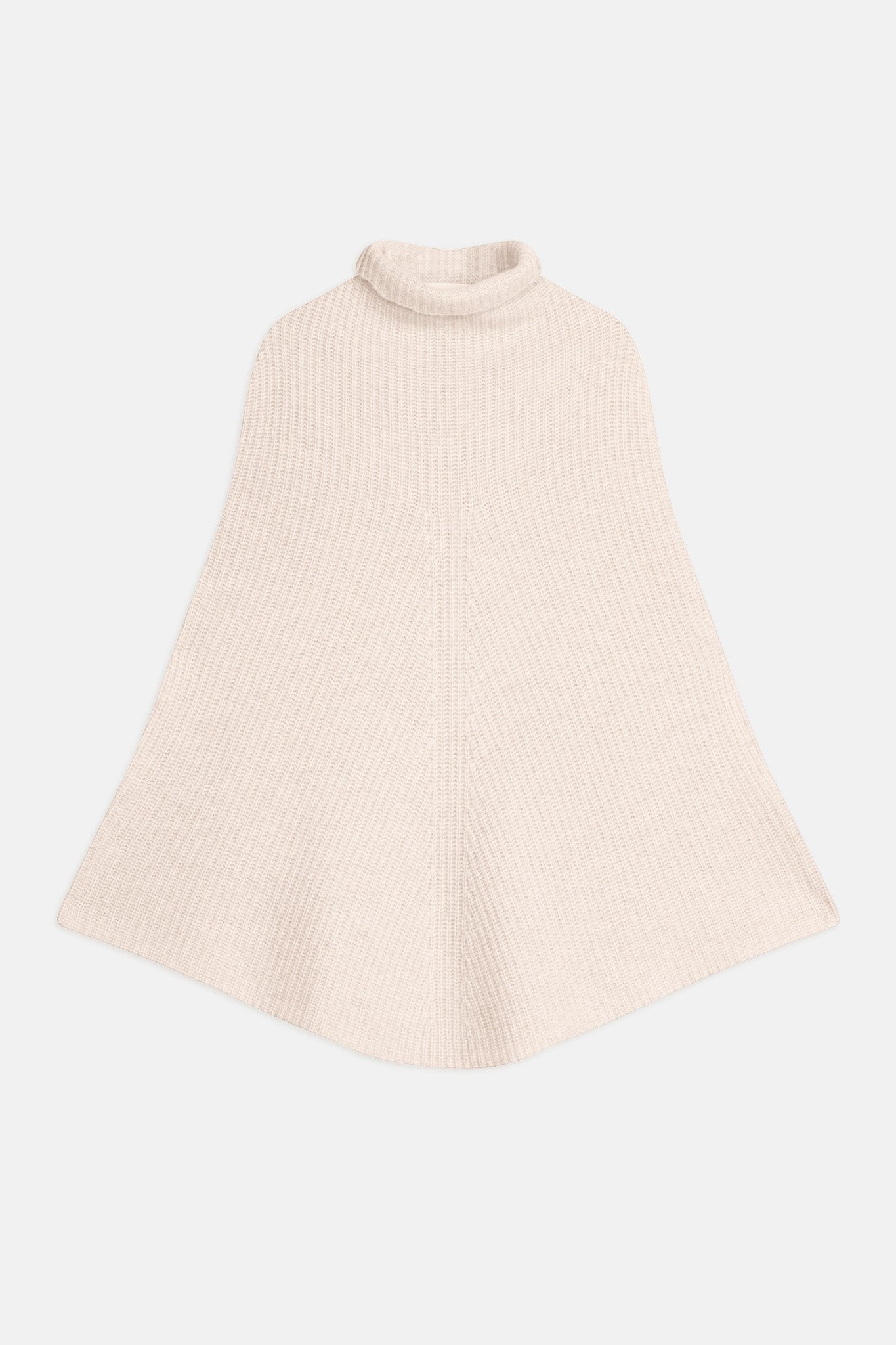 huaraz cape col montant beige chiné