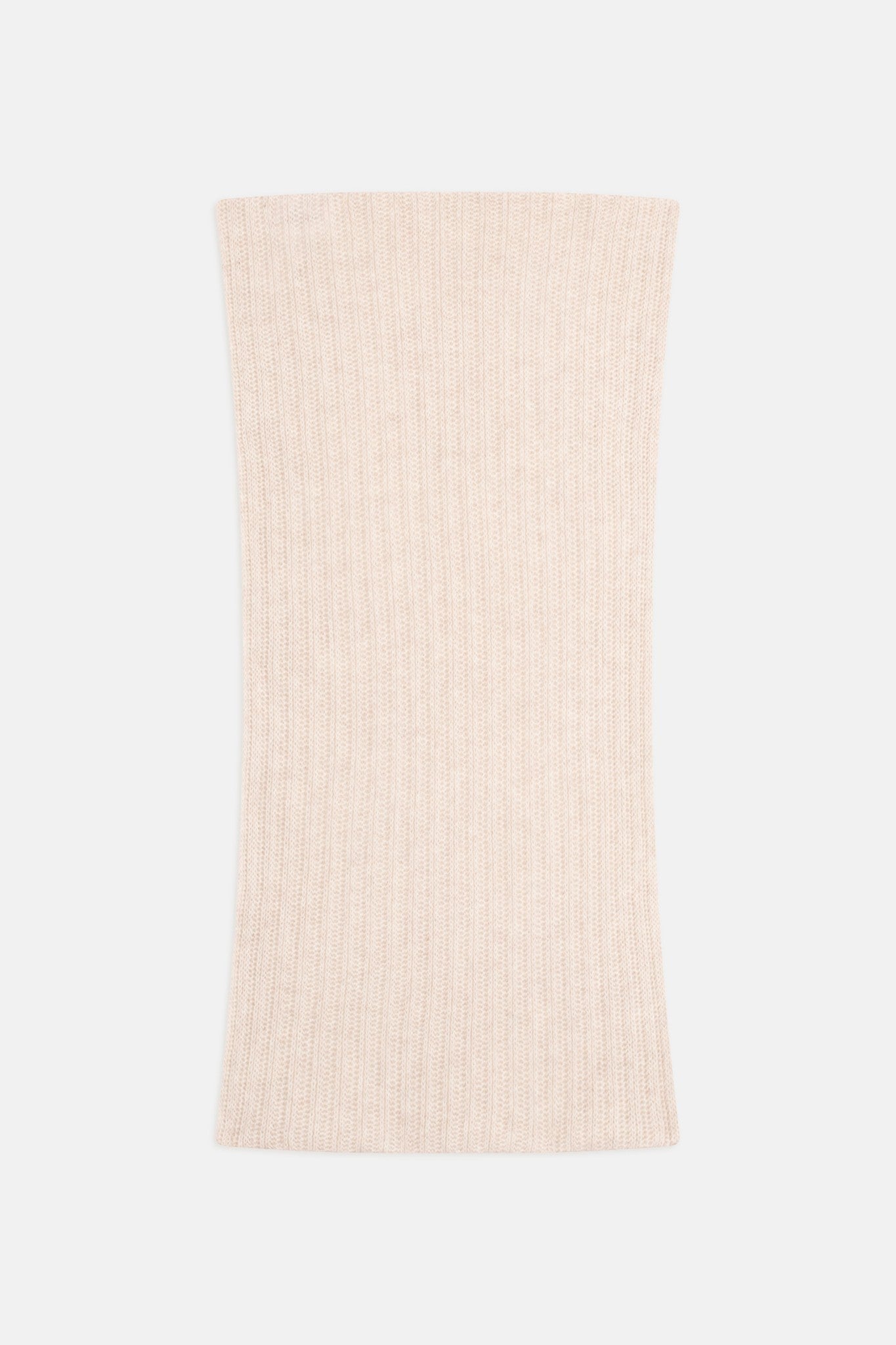 hutton tour de cou 4 fils beige chiné