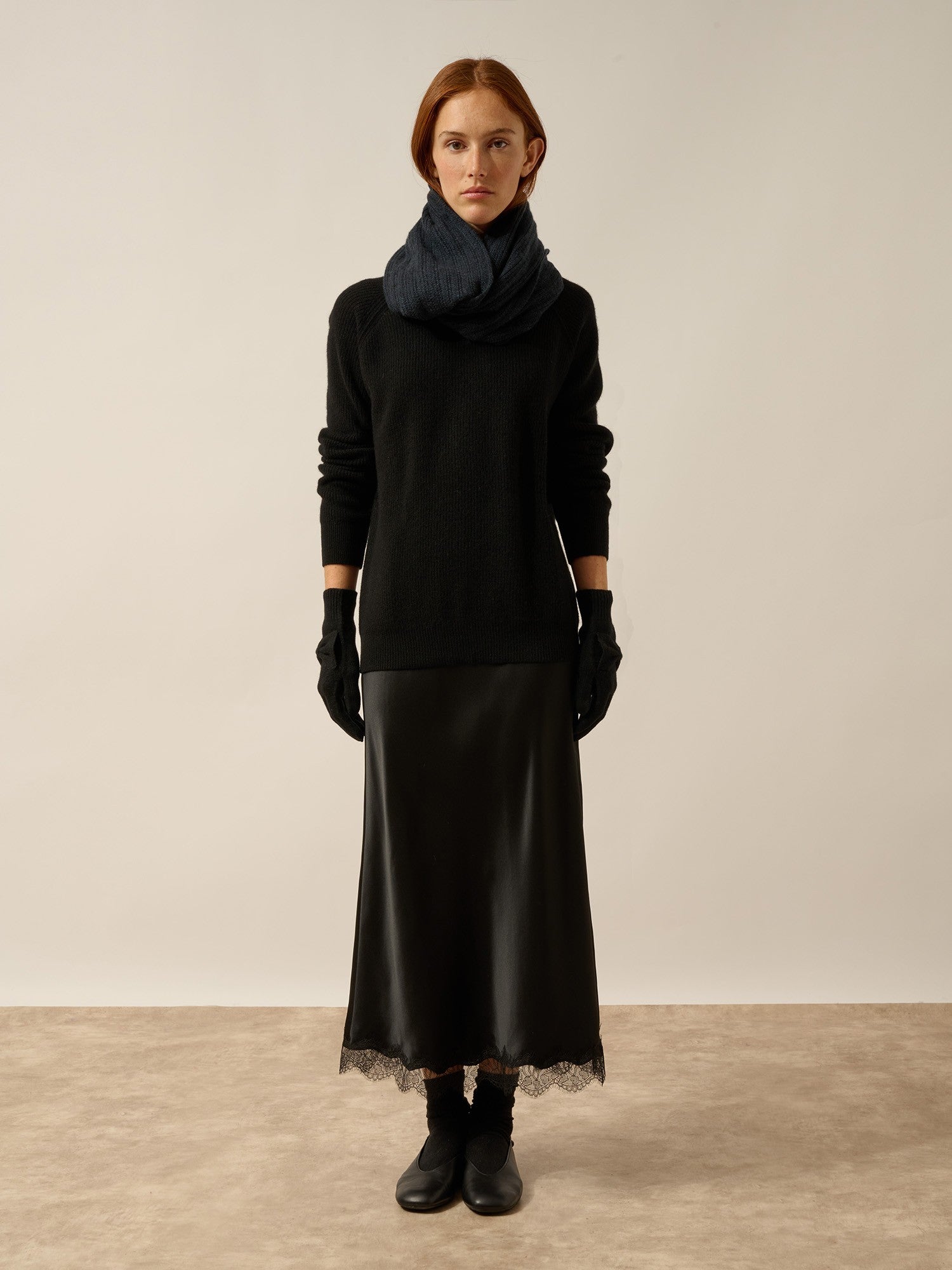 hutton tour de cou 4 fils caviar