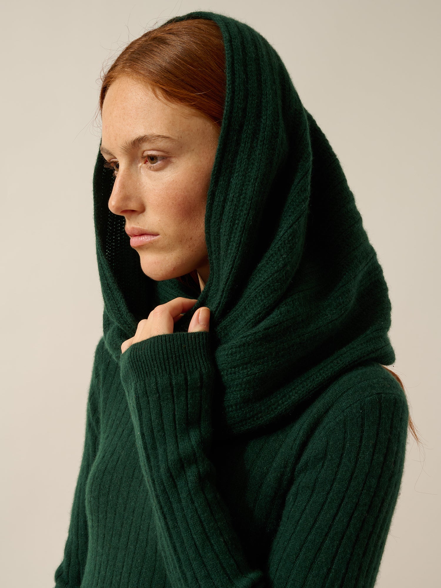 HUTTON tour de cou 4 fils cyprès