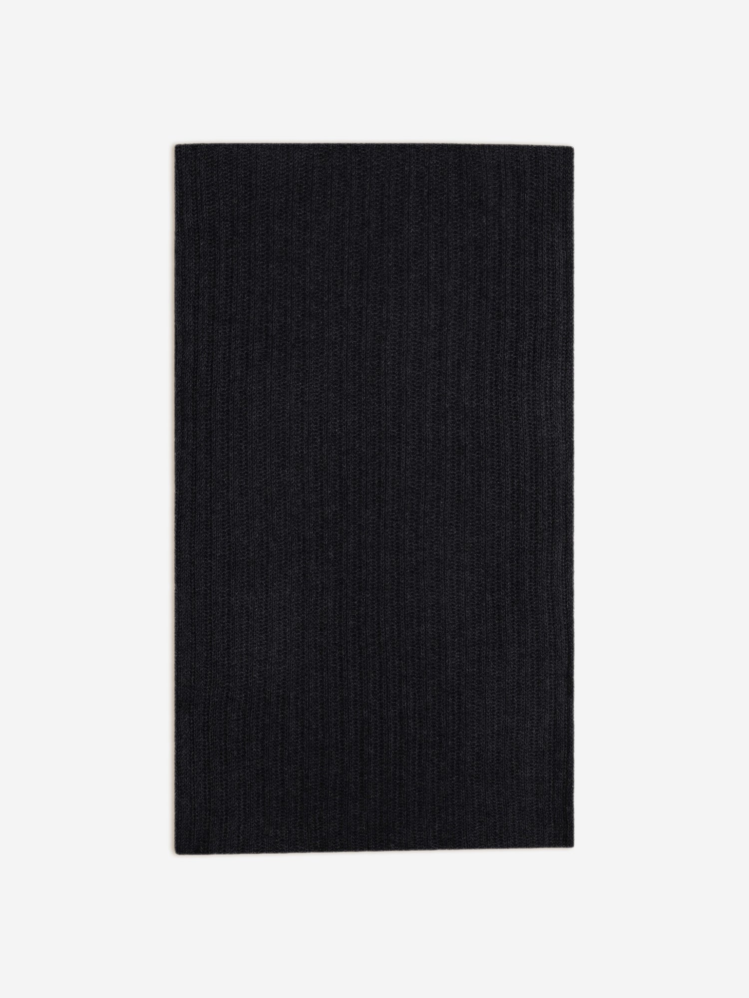 HUTTON tour de cou 4 fils noir chiné