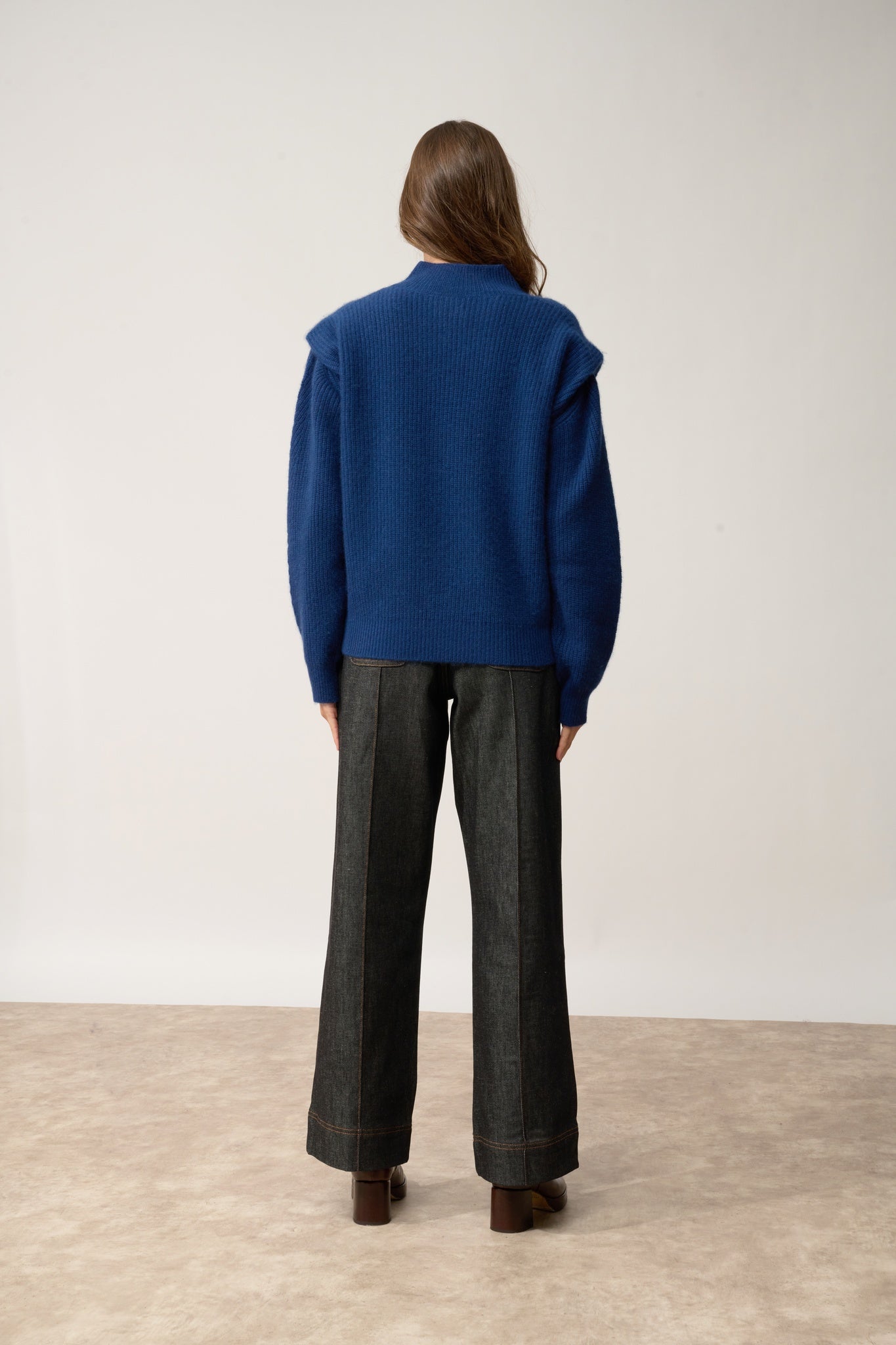 IQUITOS pull col montant minuit