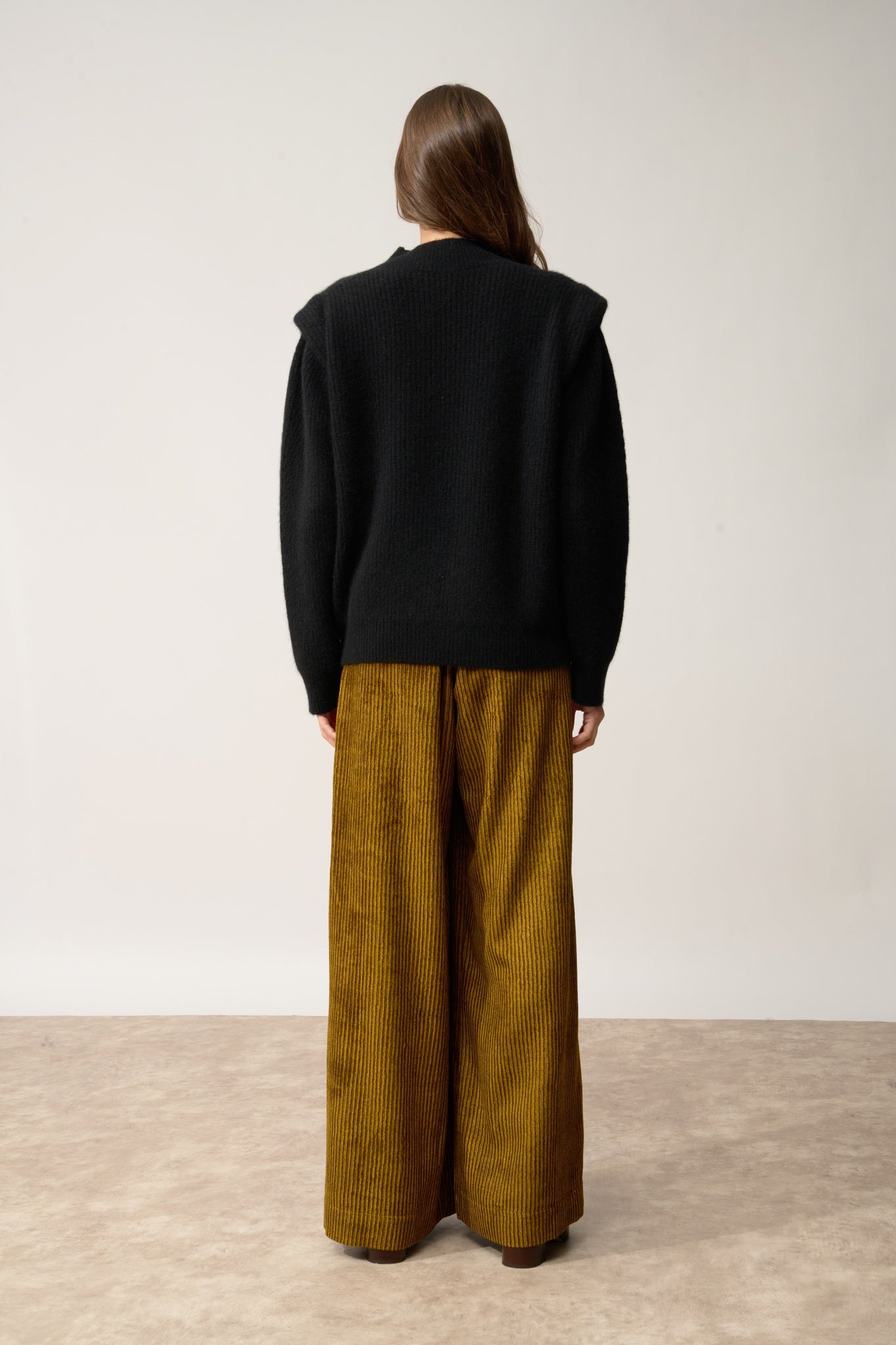 IQUITOS pull col montant noir